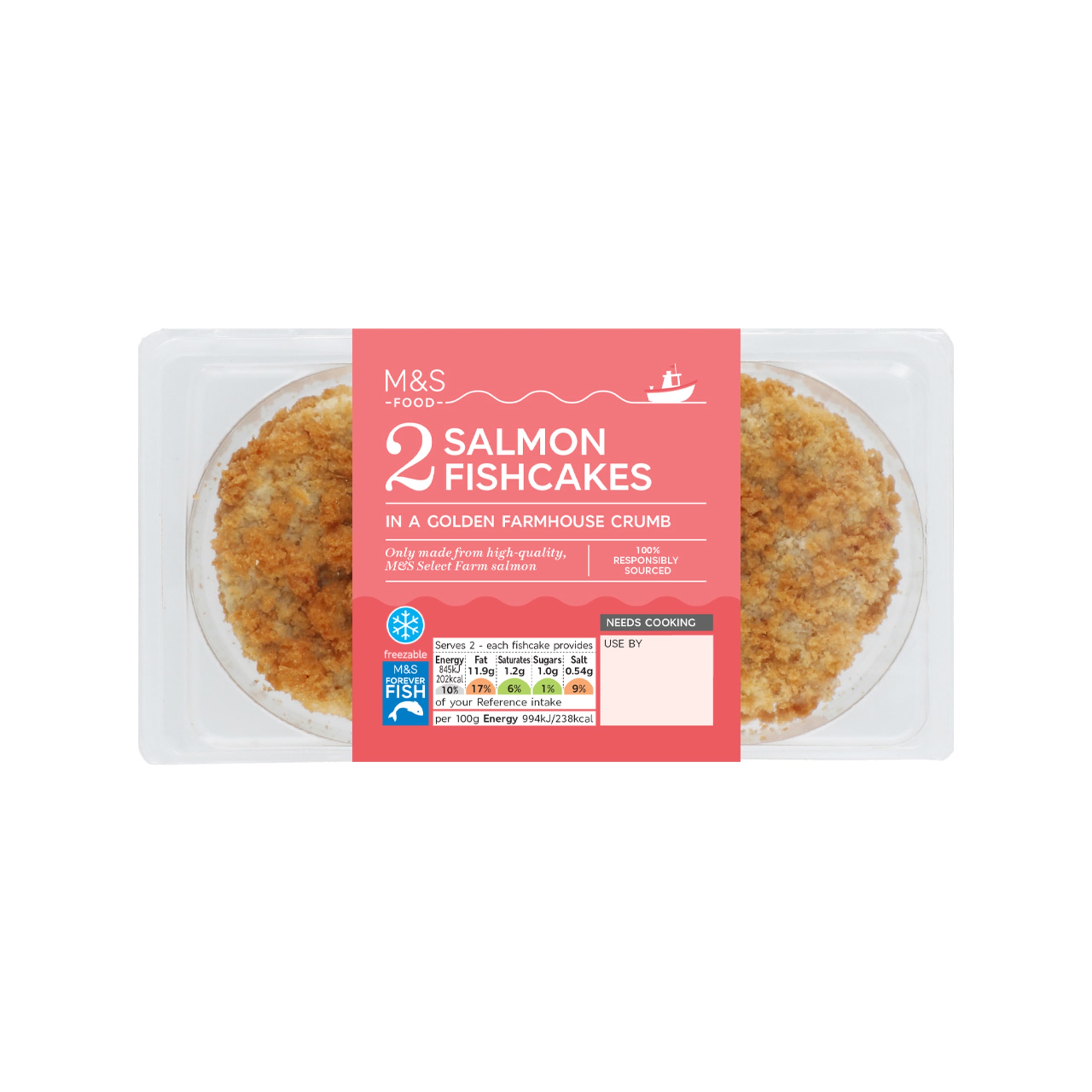 2 Salmon Fishcakes 1 of 1