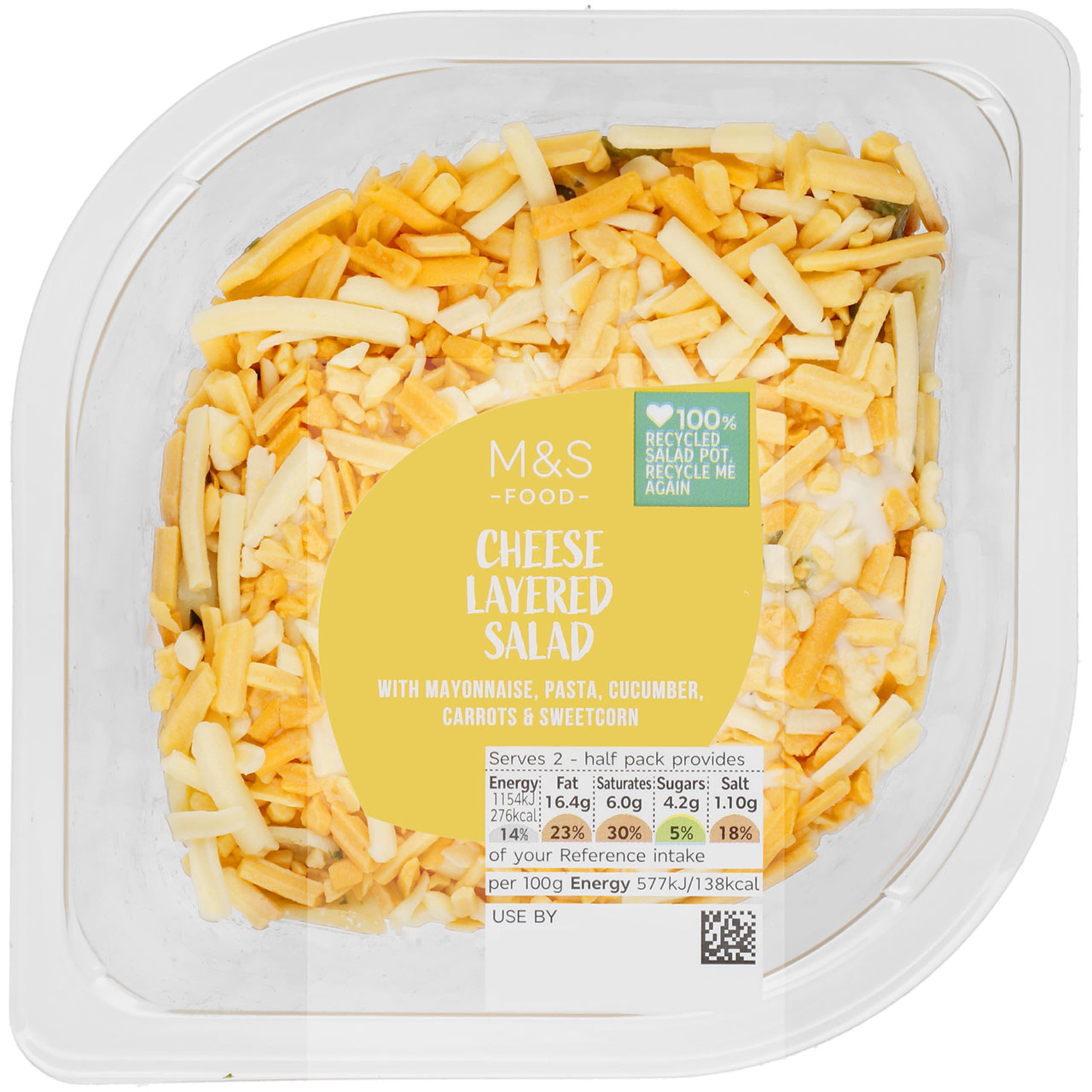 Cheese Layered Salad 1 of 1