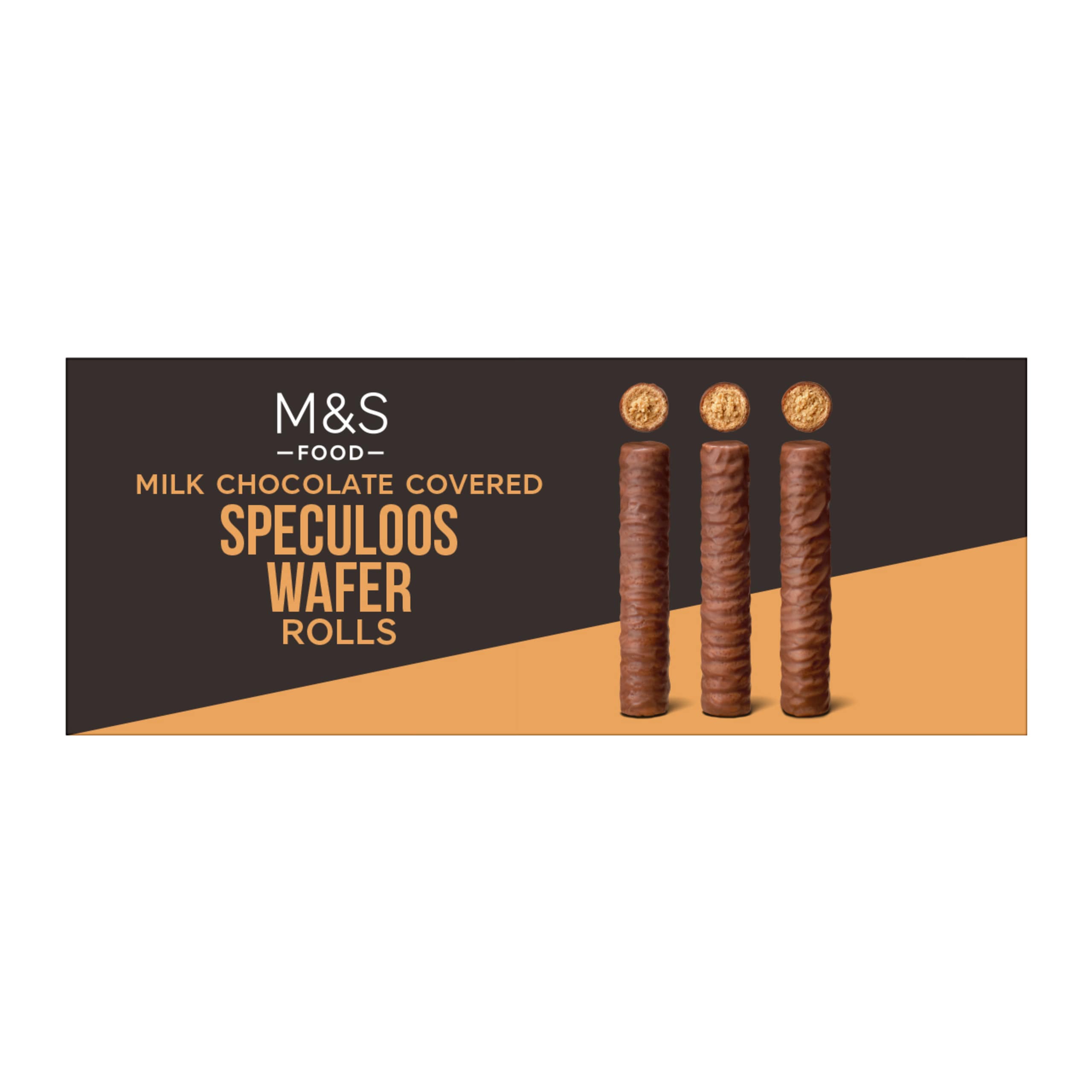 Milk Chocolate and Speculoos Wafer Rolls 1 of 1