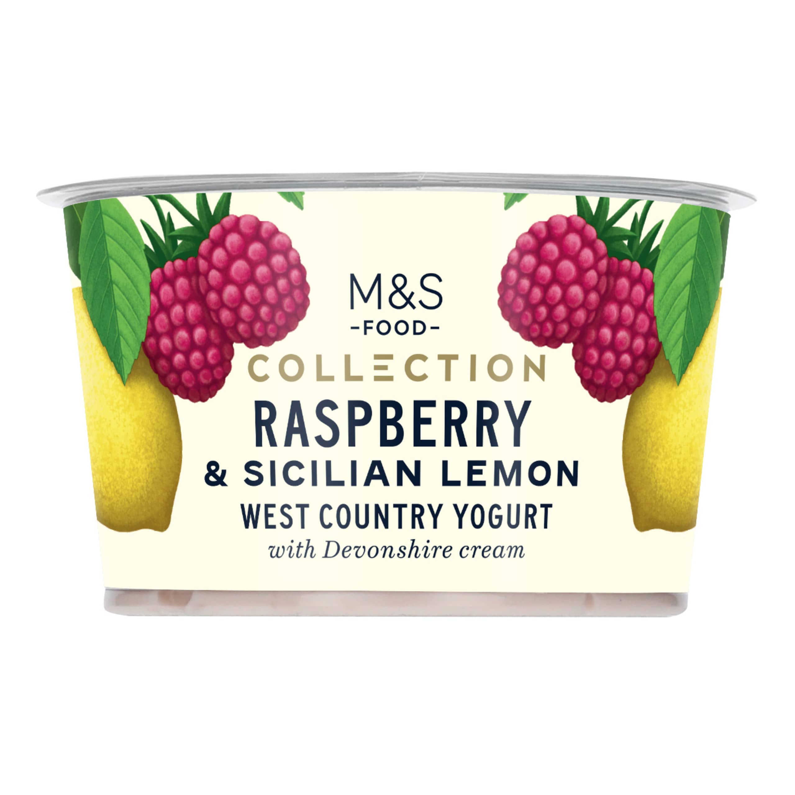 Raspberry & Sicilian Lemon West Country Yogurt 1 of 1