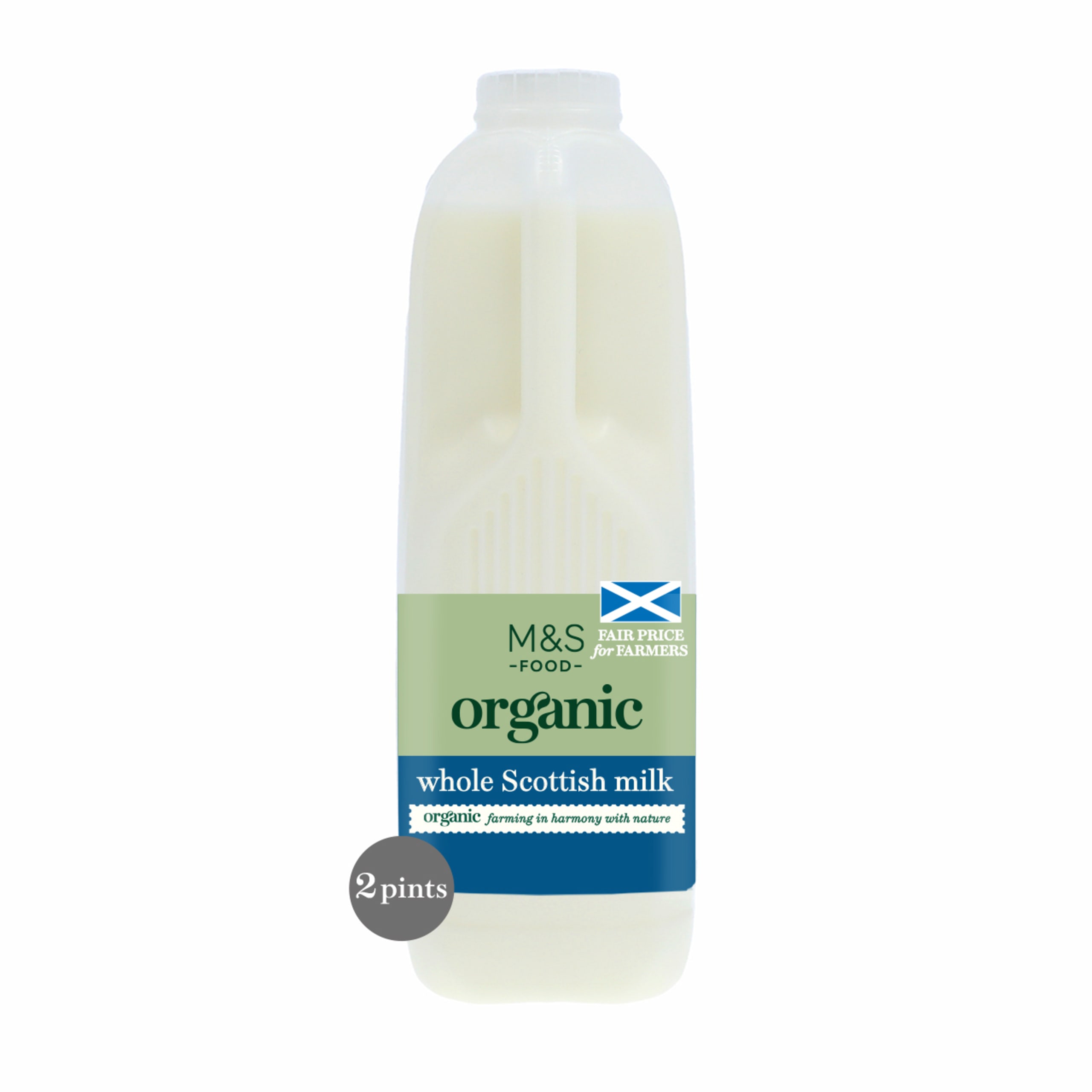 Organic Scottish Whole Milk 1 of 1