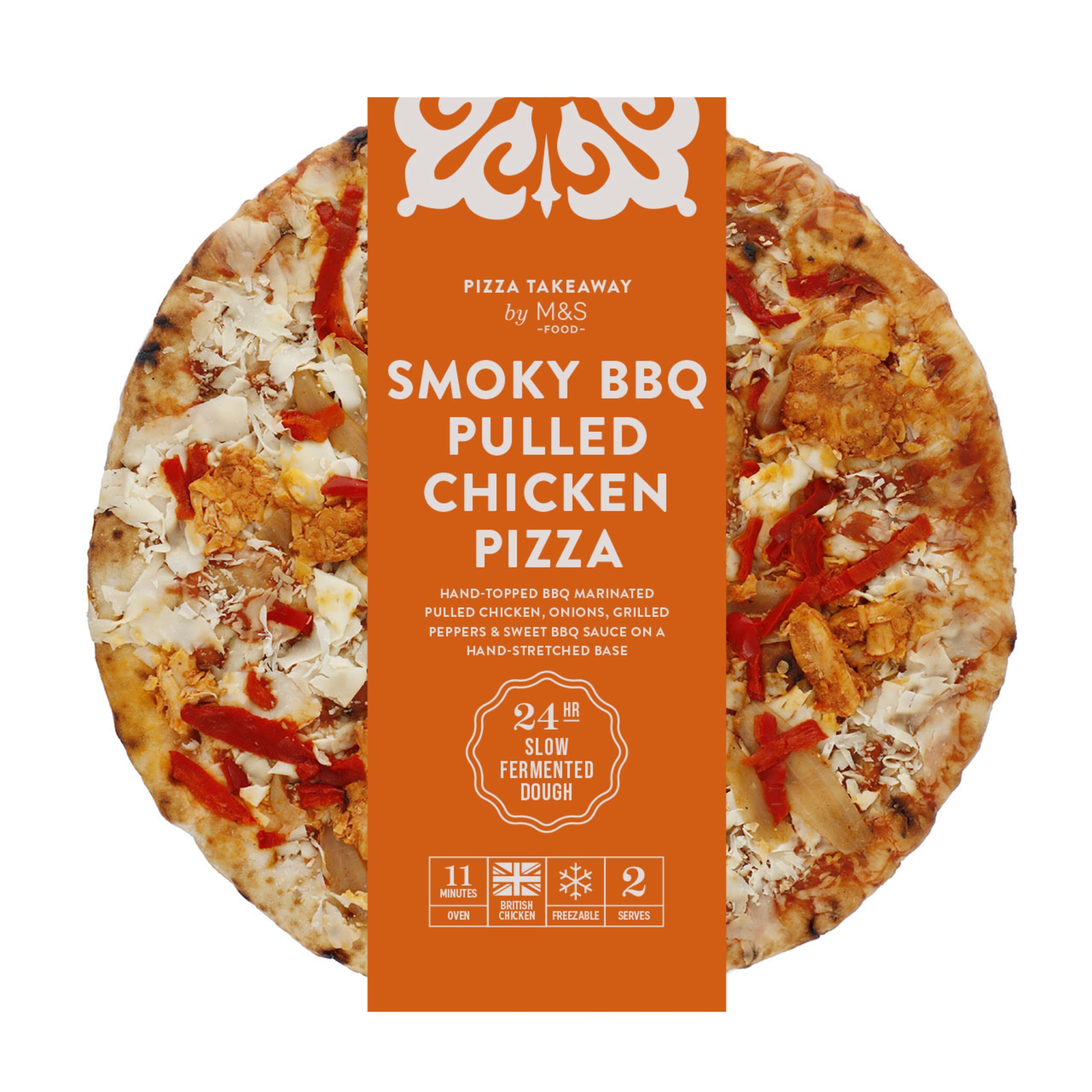 Stonebaked Pizza Smoky BBQ Chicken 1 of 2