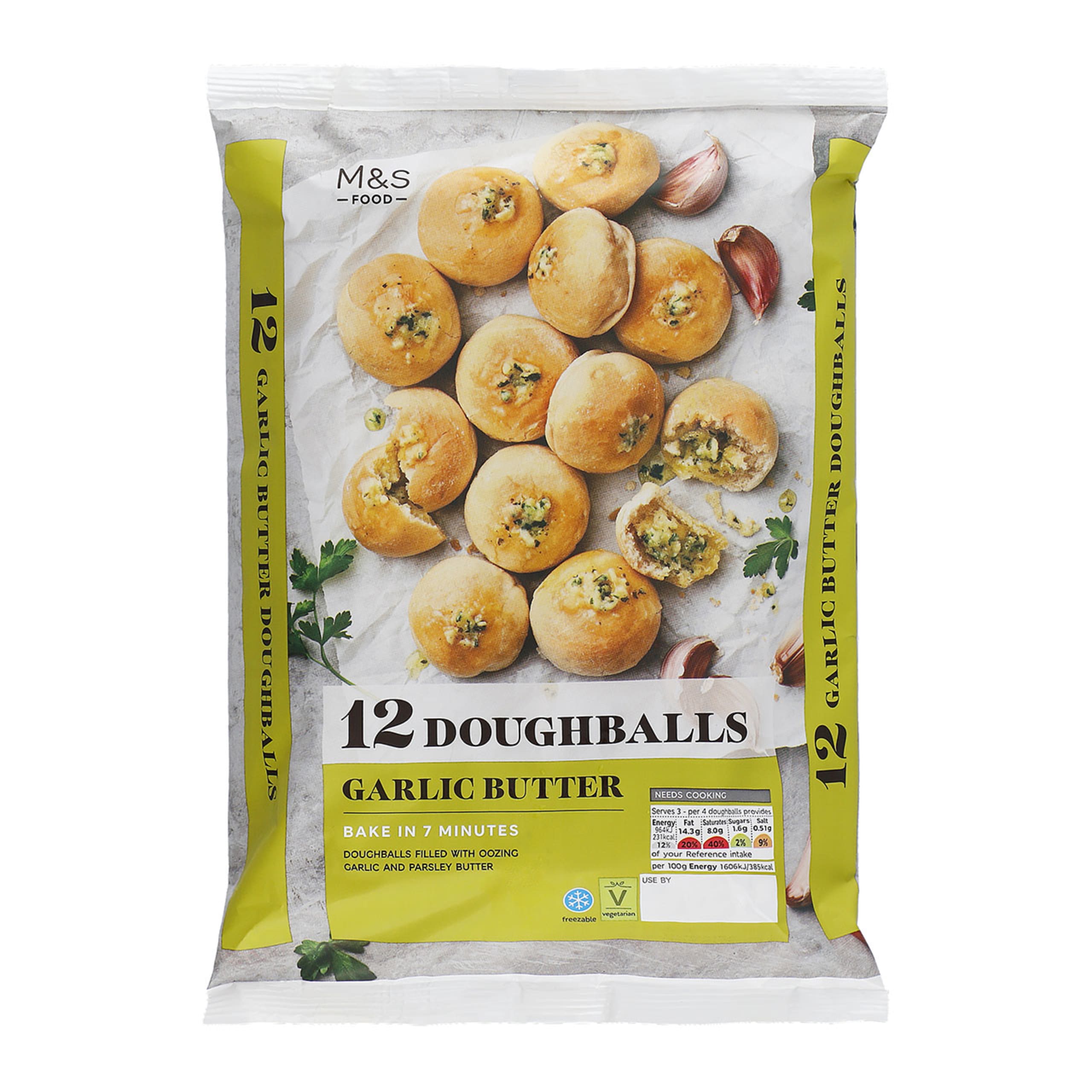 12 Garlic Butter Doughballs 1 of 1