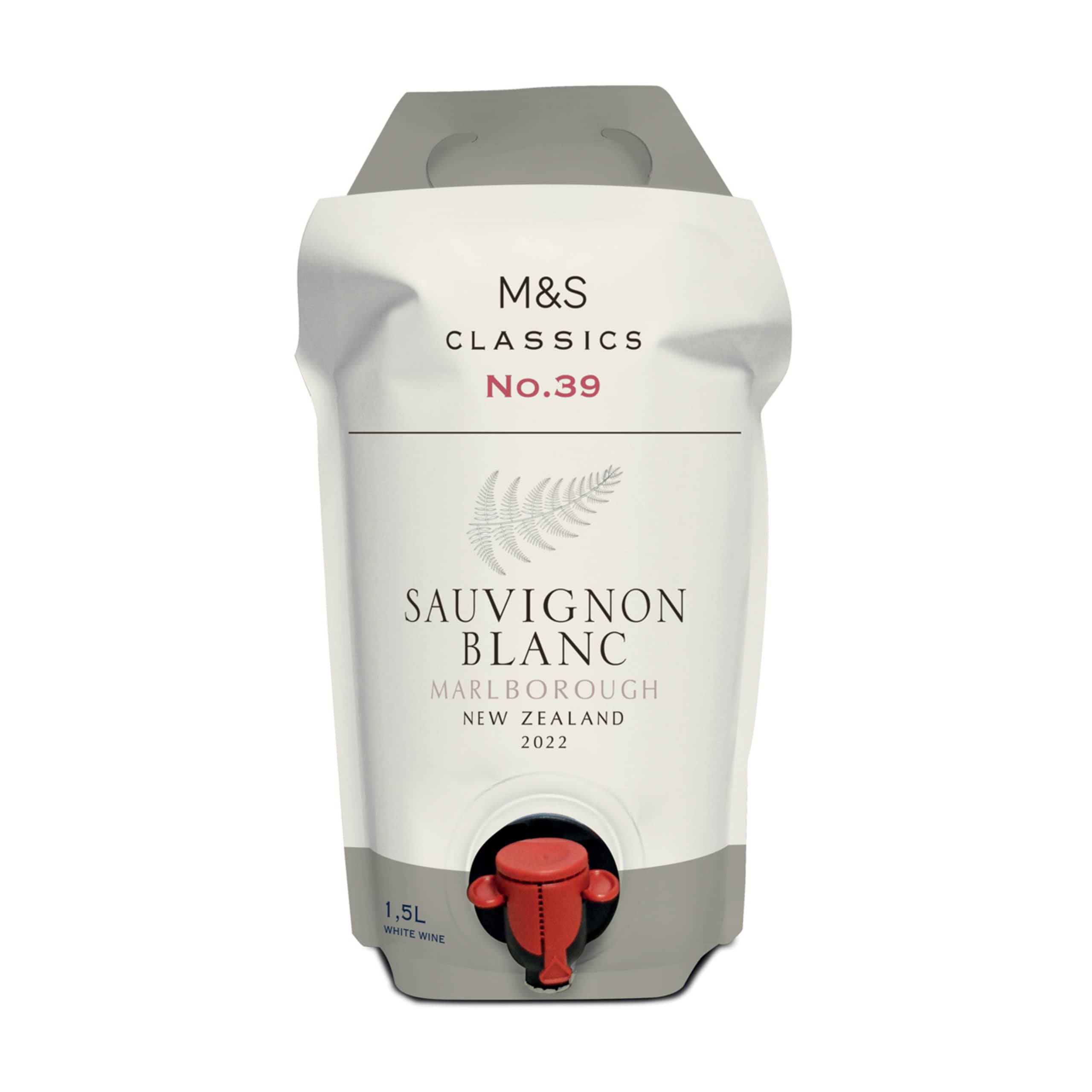M&S Classics Sauvignon Blanc 1.5L Pouch 1 of 2