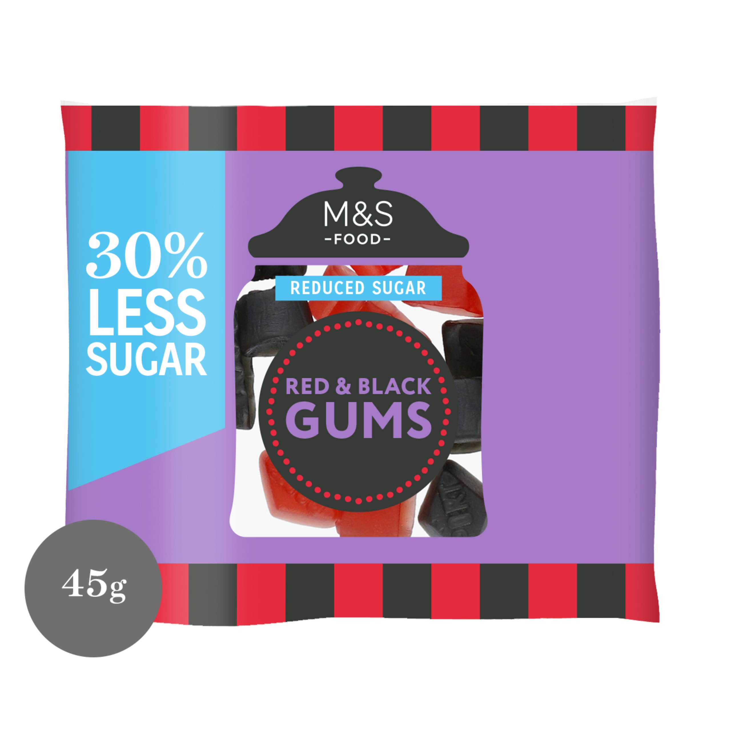 Reduced Sugar Red And Black Gums M S Reduced Sugar Red And Black Gums M S