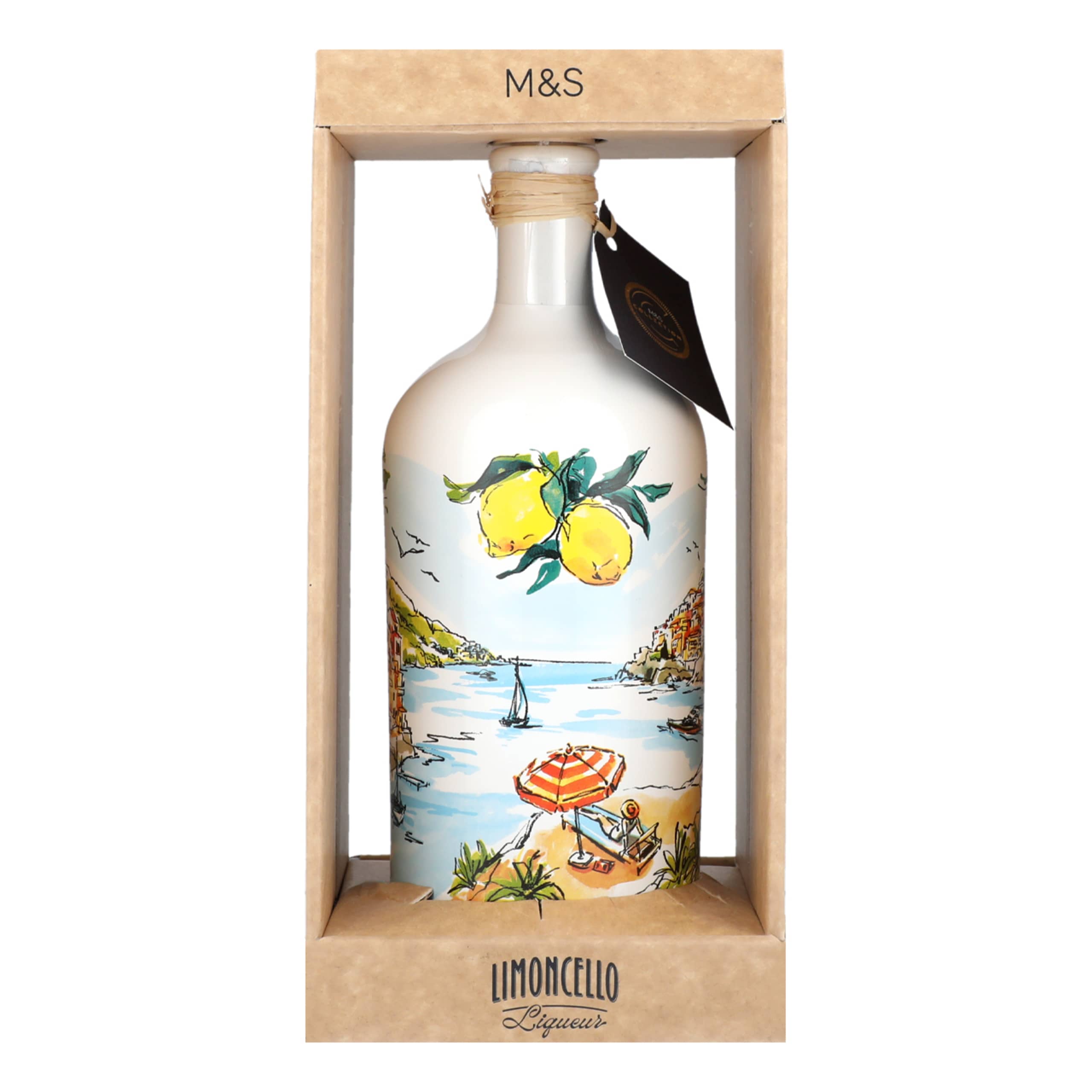 Ceramic Limoncello Liqueur 1 of 2