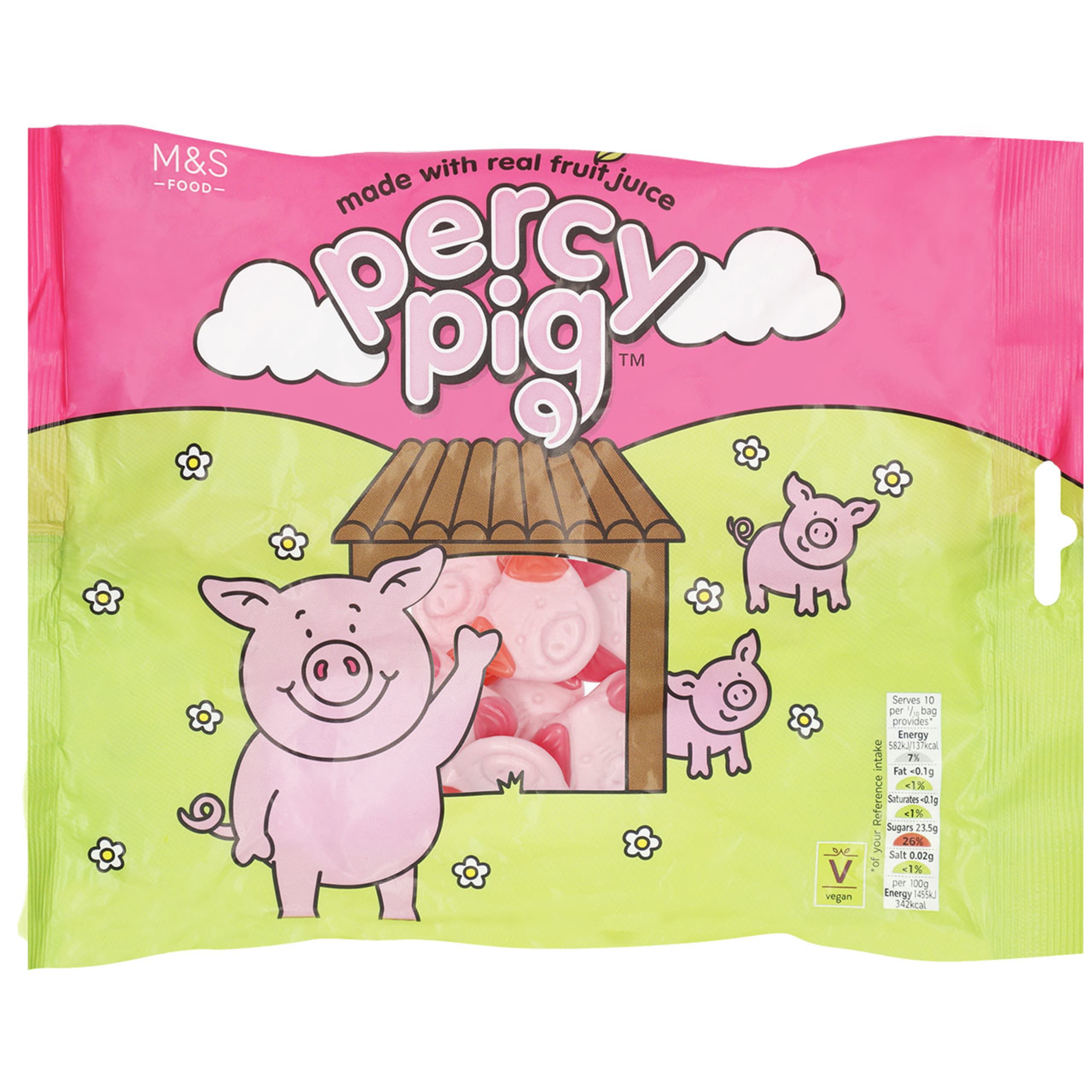 Percy Pig Fruit Gums 1 of 1