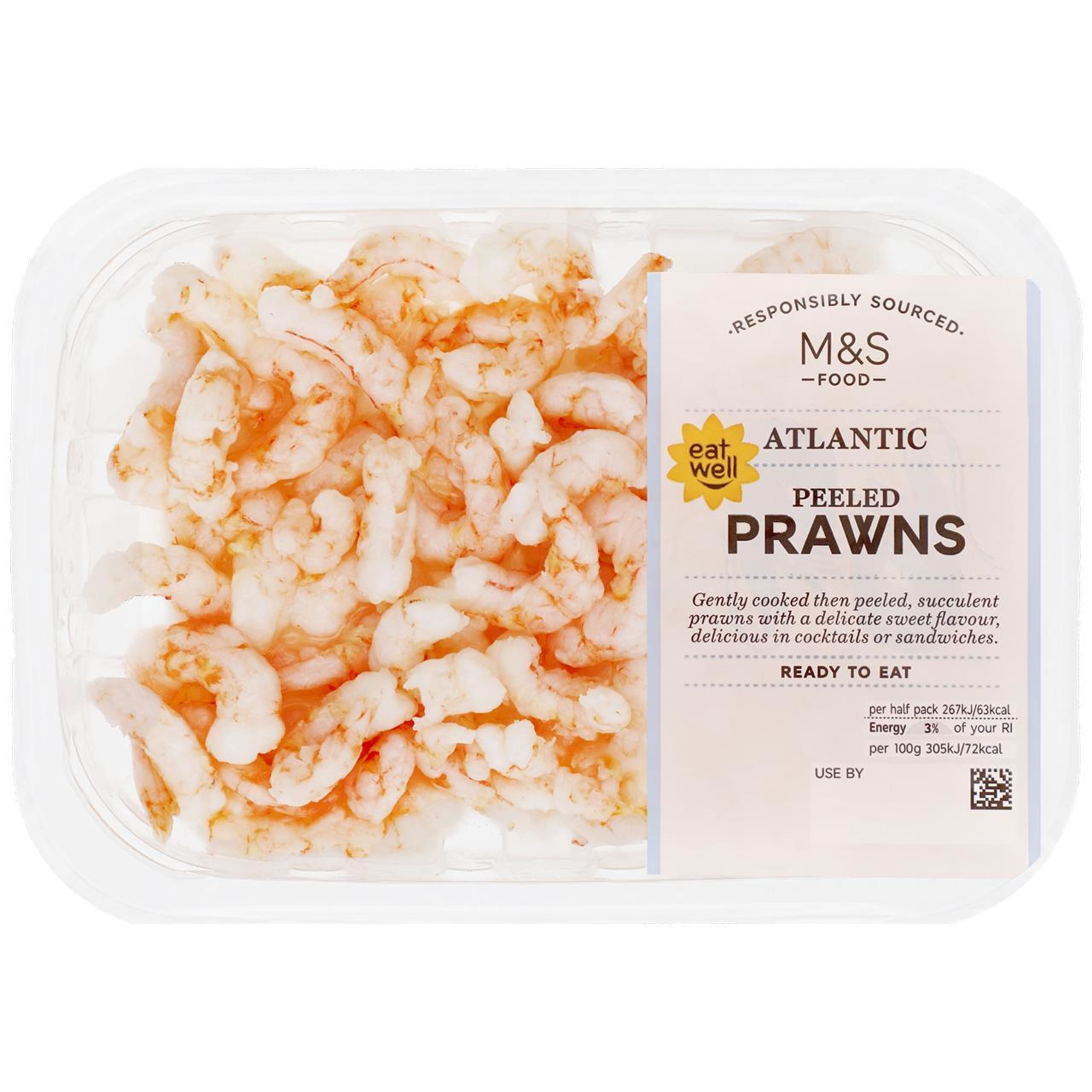 Atlantic Peeled Prawns 1 of 2