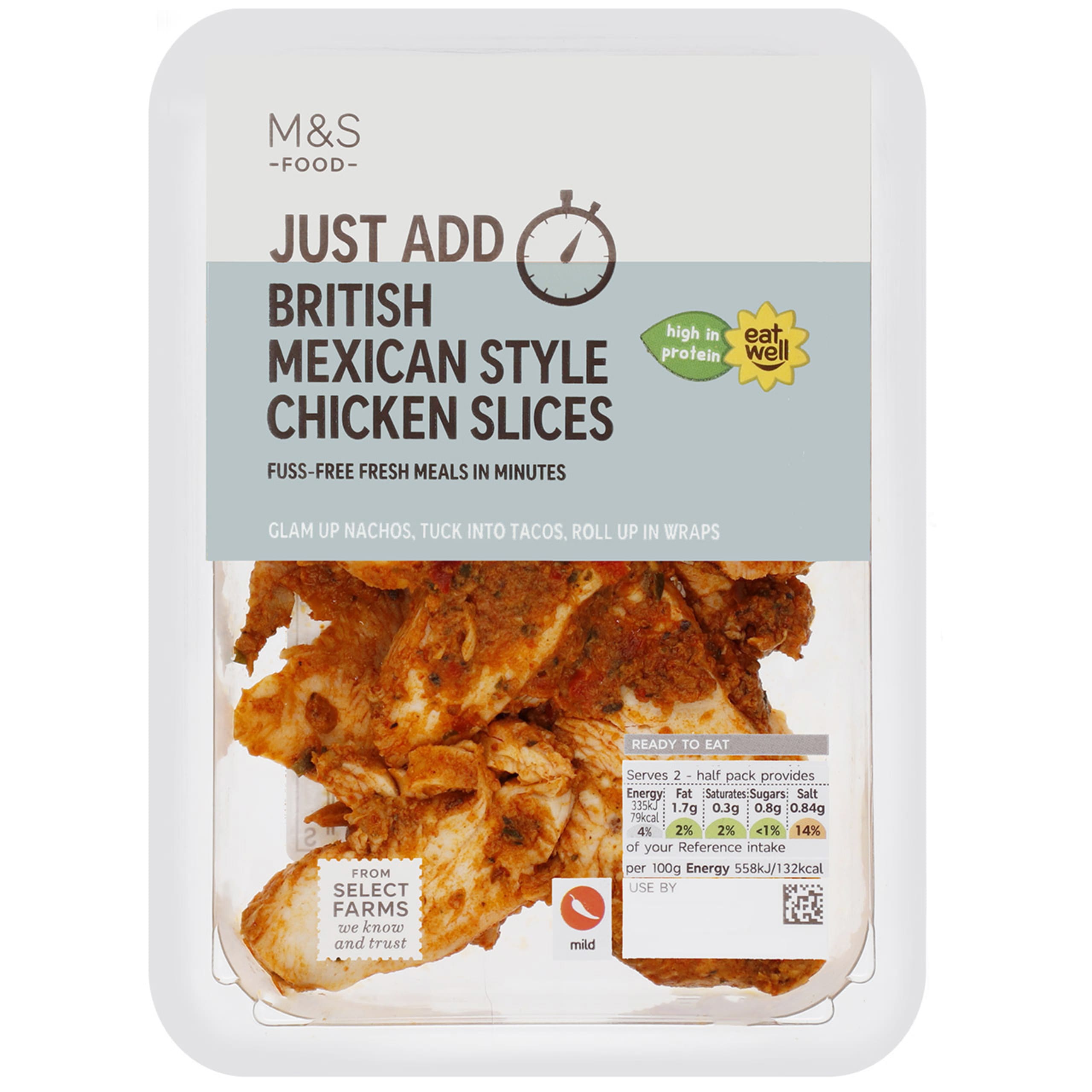 British Mexican Style Chicken Slices 1 of 1