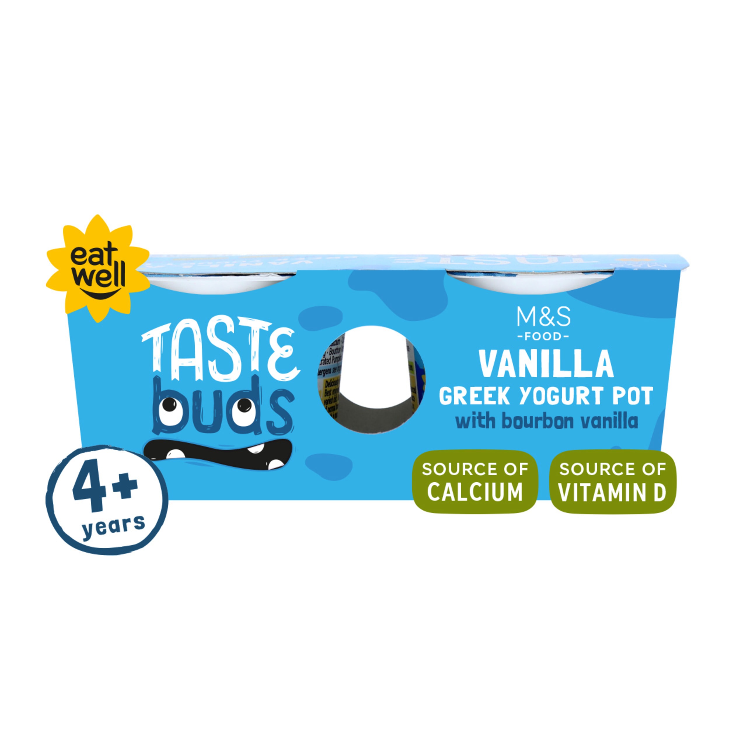 Taste Buds Vanilla Greek Yogurt Pot 1 of 1