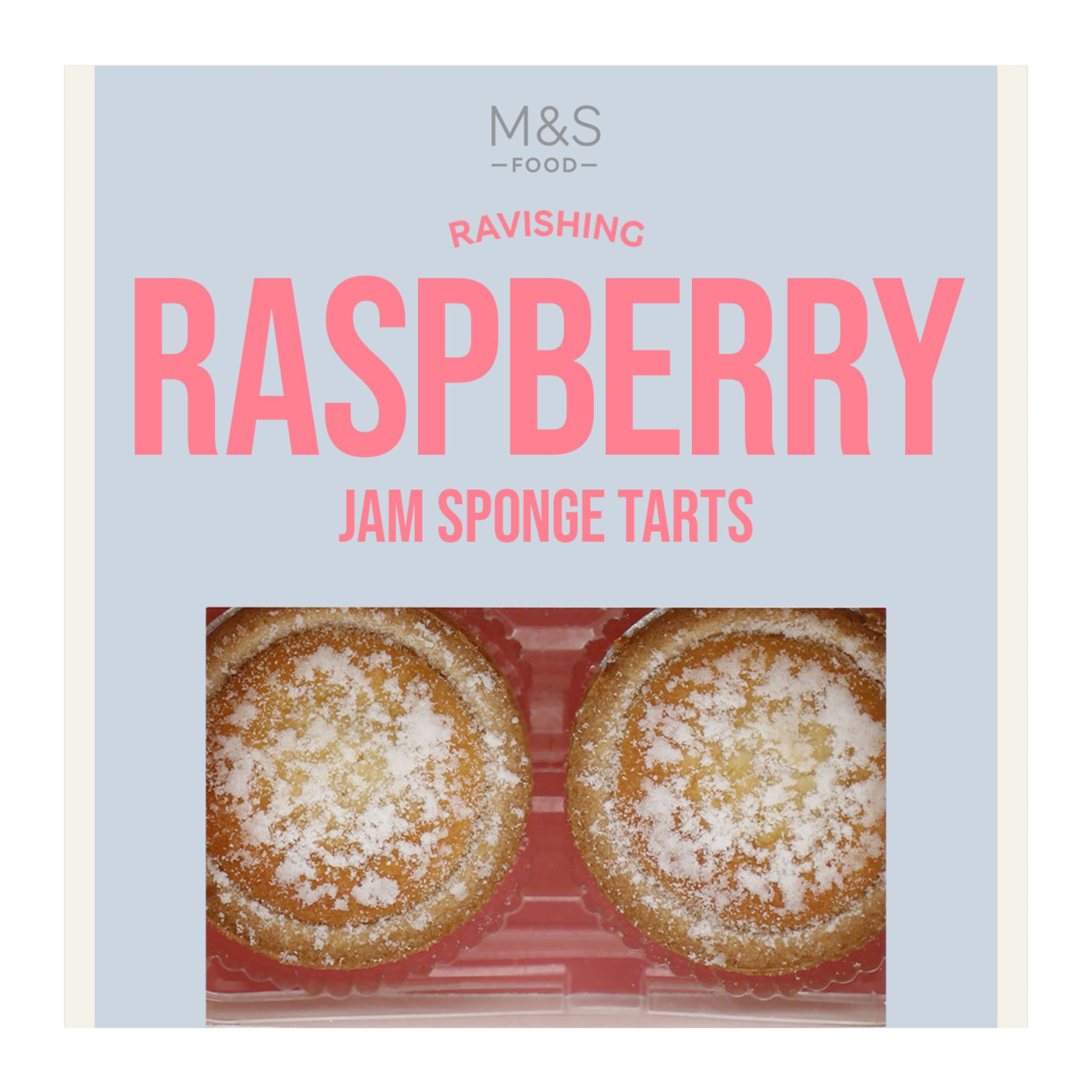 4 Raspberry Jam Sponge Tarts 1 of 1