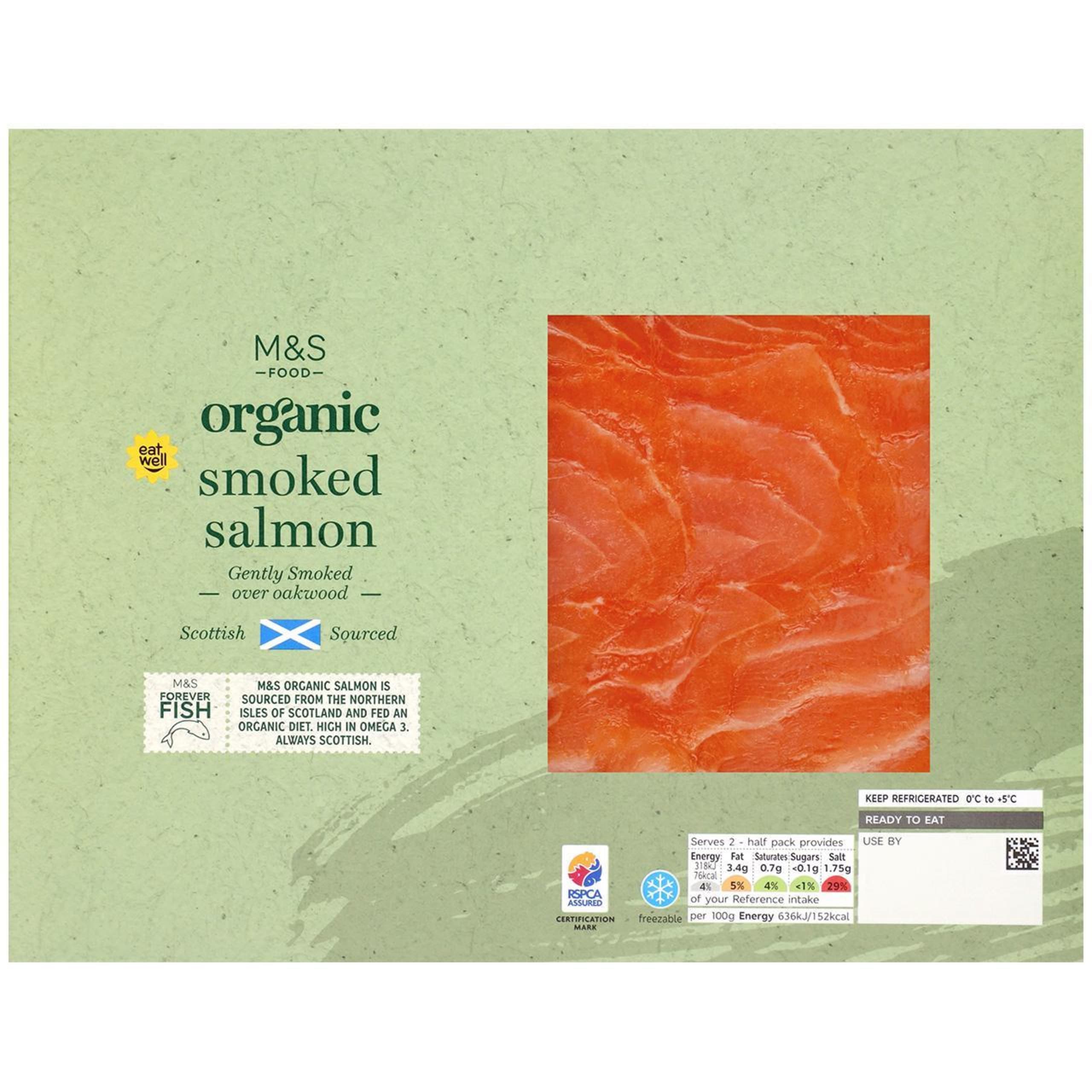 Organic Smoked Salmon 1 of 1