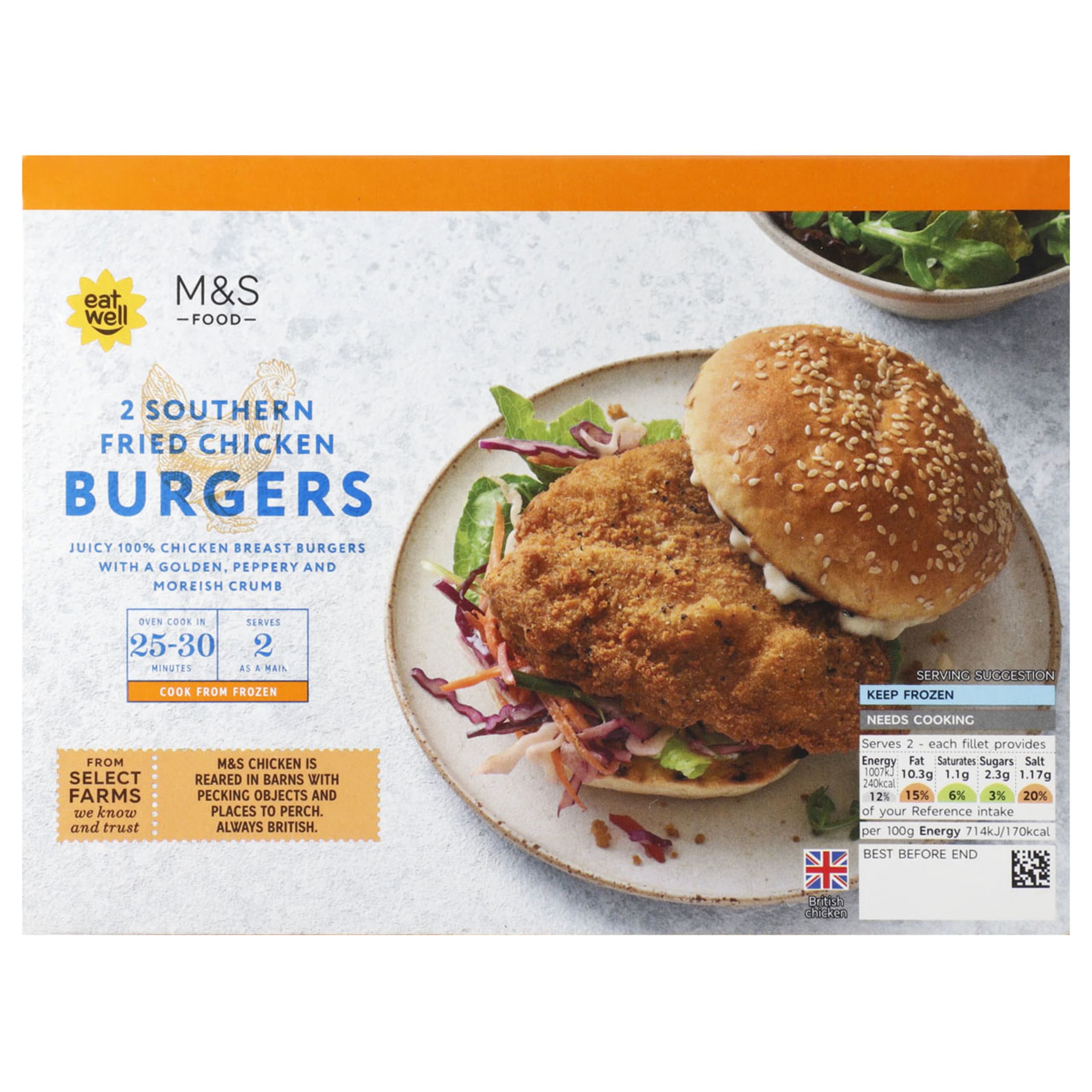 Southern Fried Chicken Burgers 1 of 2