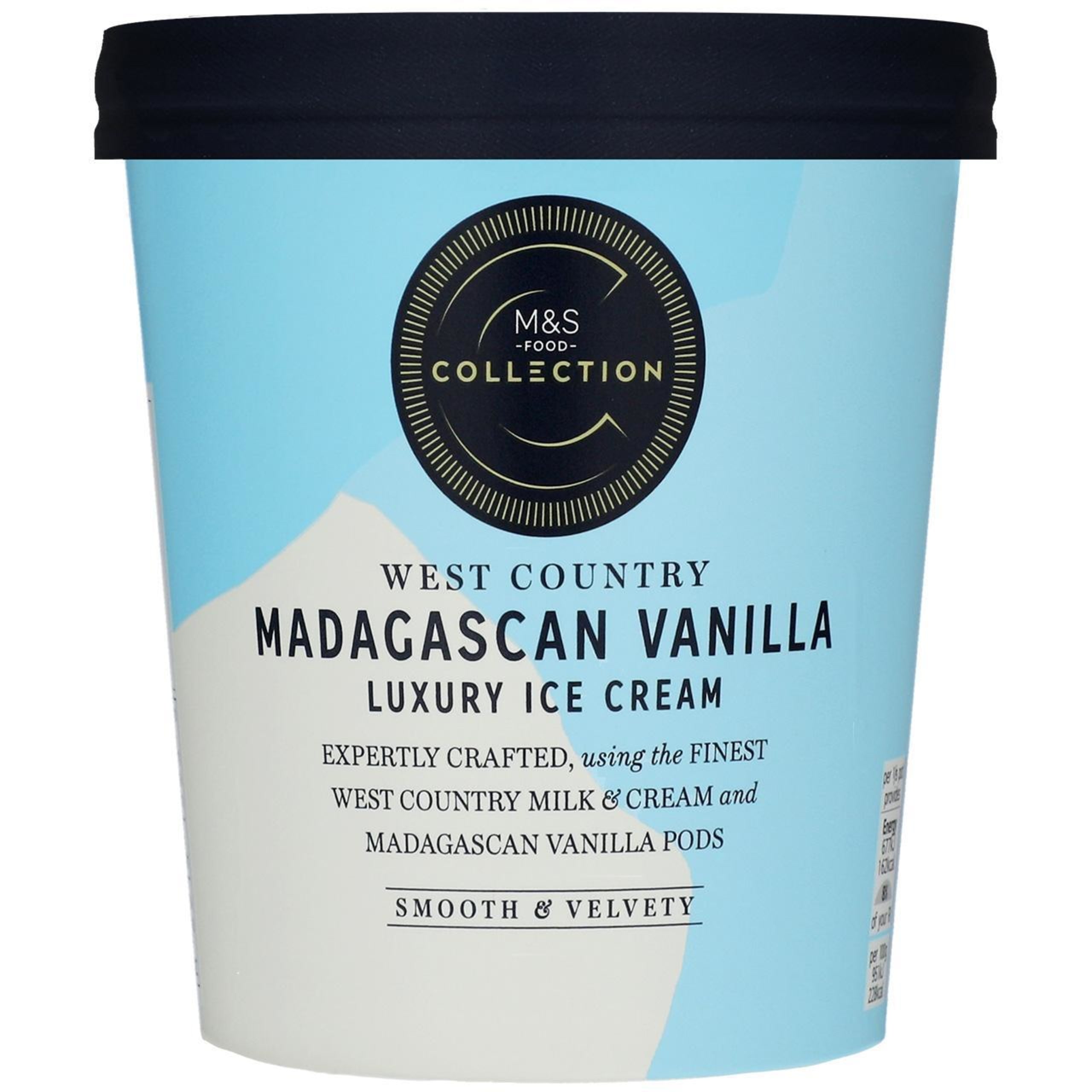 Collection West Country Madagascan Vanilla Luxury Ice Cream 1 of 1
