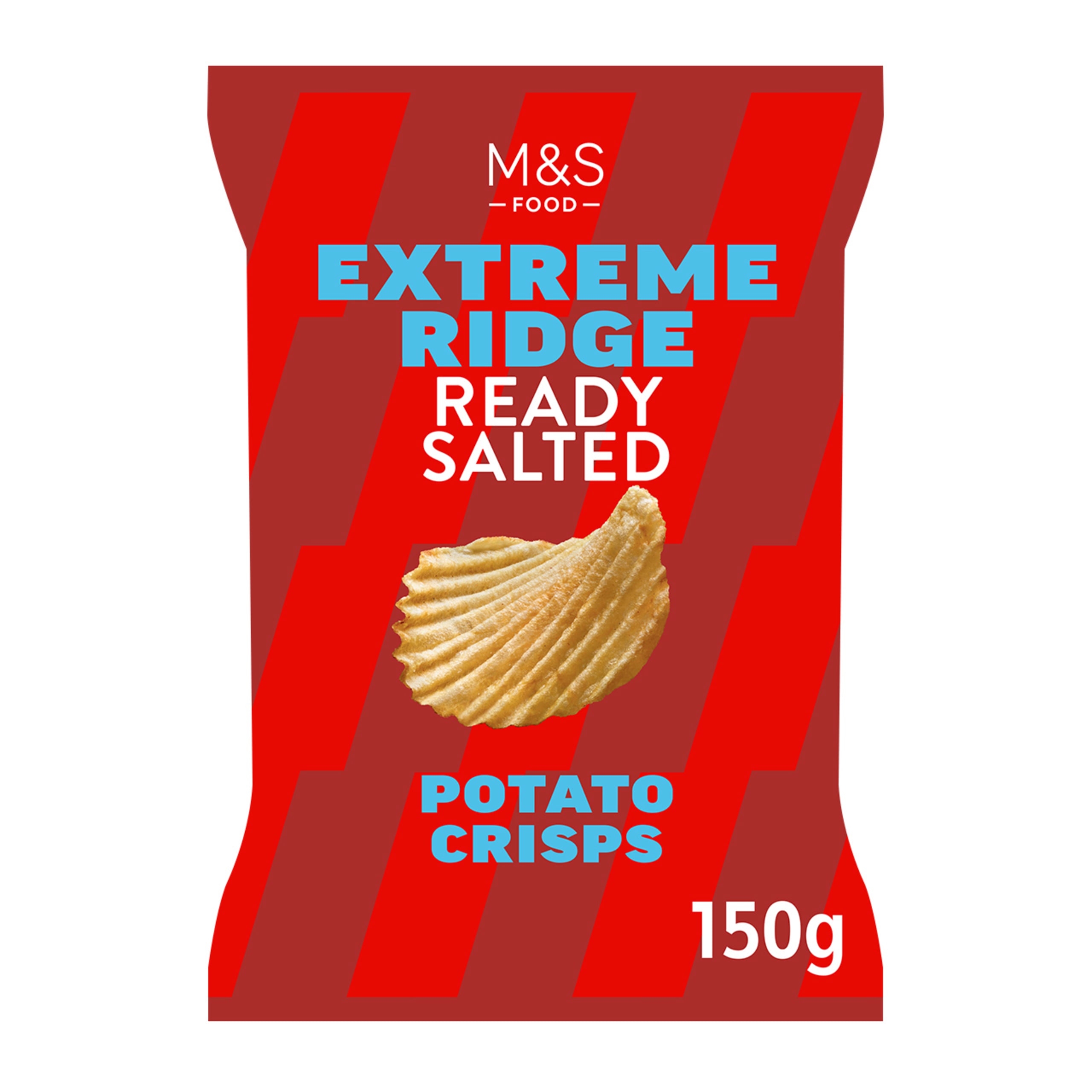 Extreme Ridge Ready Salted Potato Crisps 1 of 1