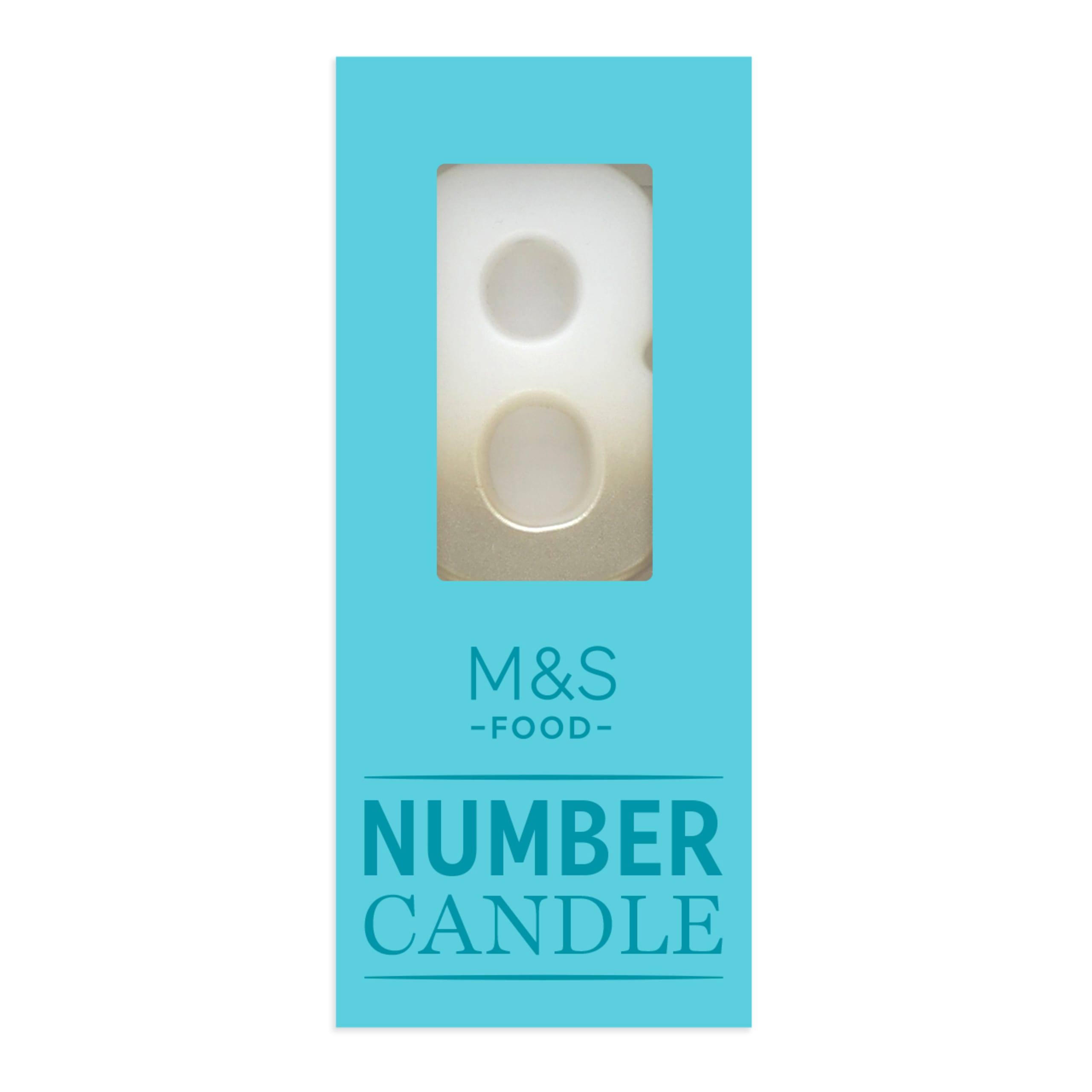 Number 8 Candle 1 of 1