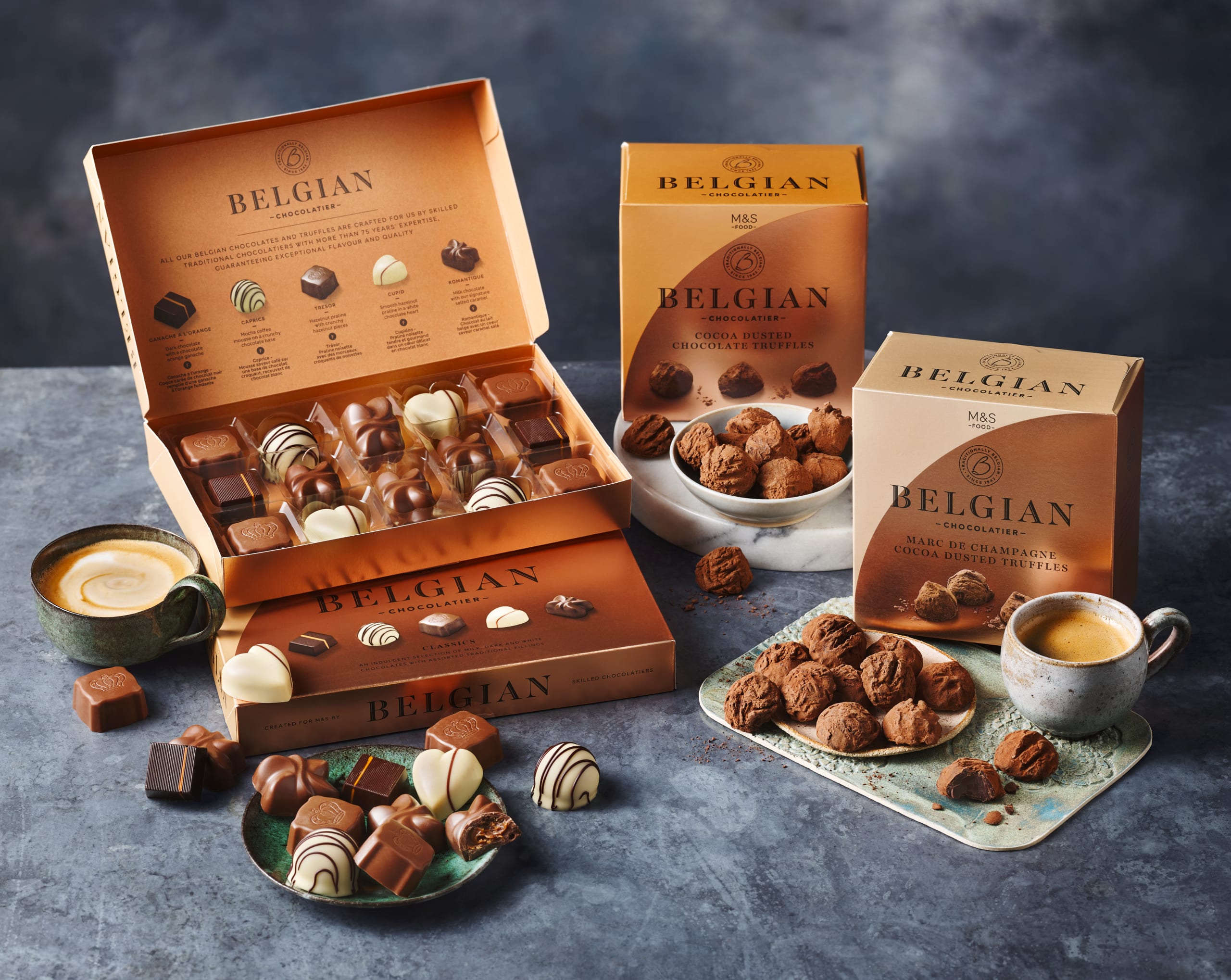 Belgian Cocoa Dusted Chocolate Truffles 2 of 2