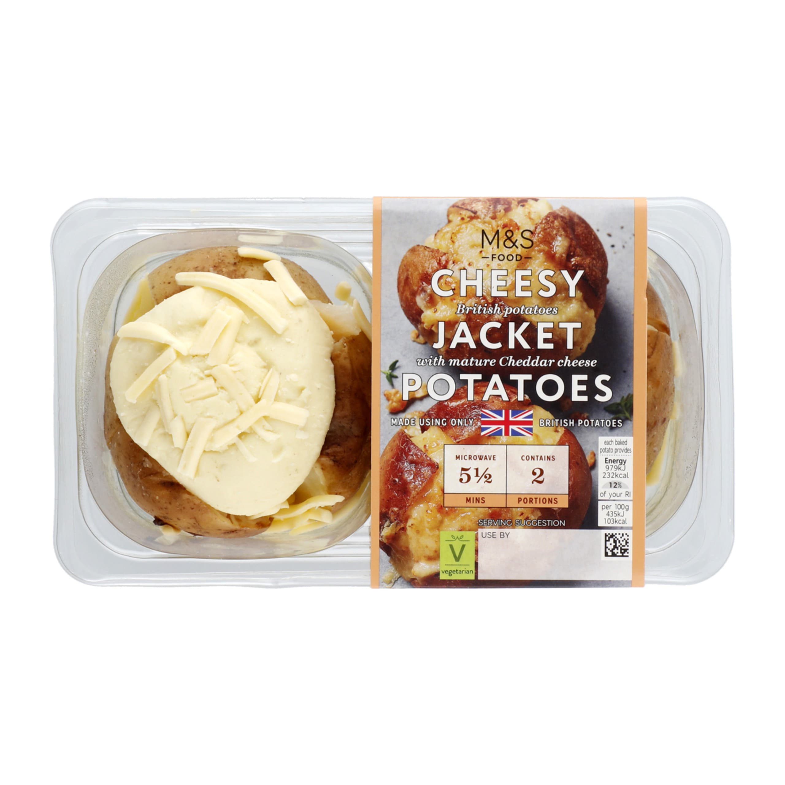 Cheesy Jacket Potatoes (Pack of Two) 1 of 1