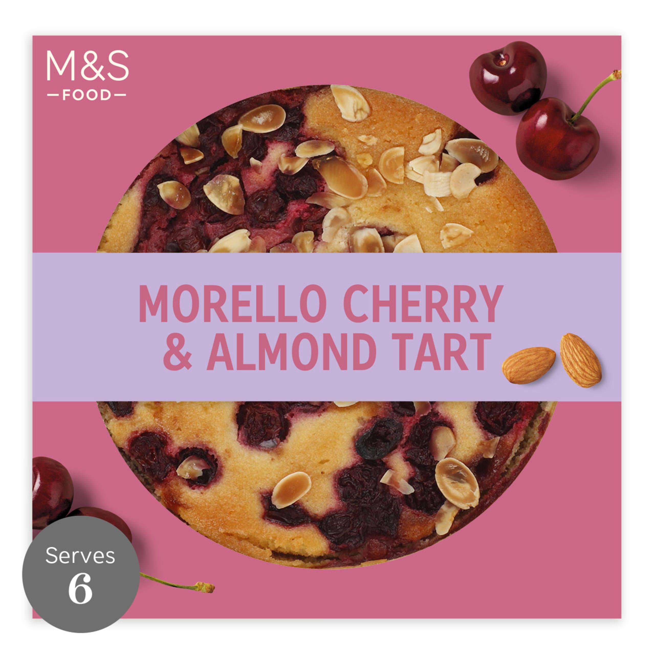 Morello Cherry and Almond Tart 1 of 1