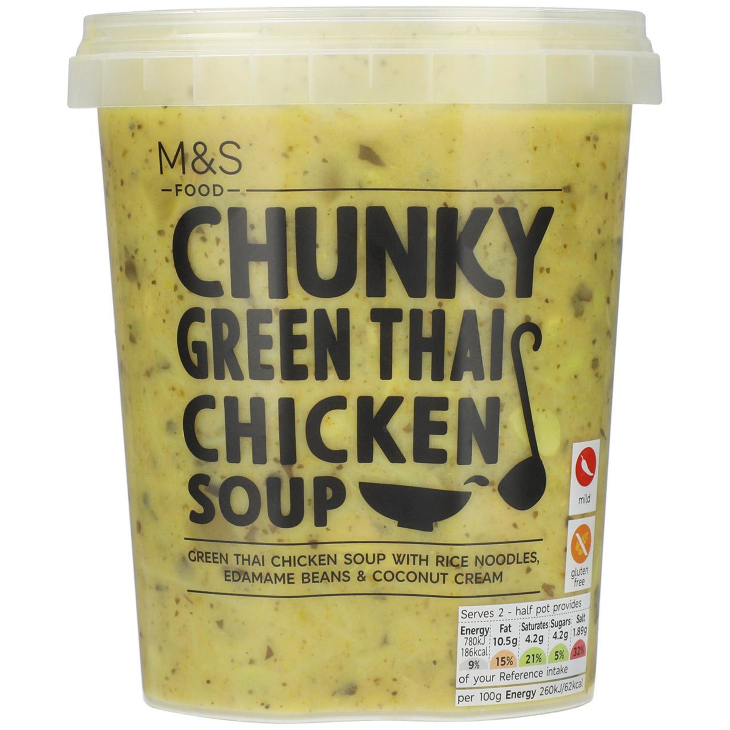 Chunky Green Thai Chicken Soup 1 of 1