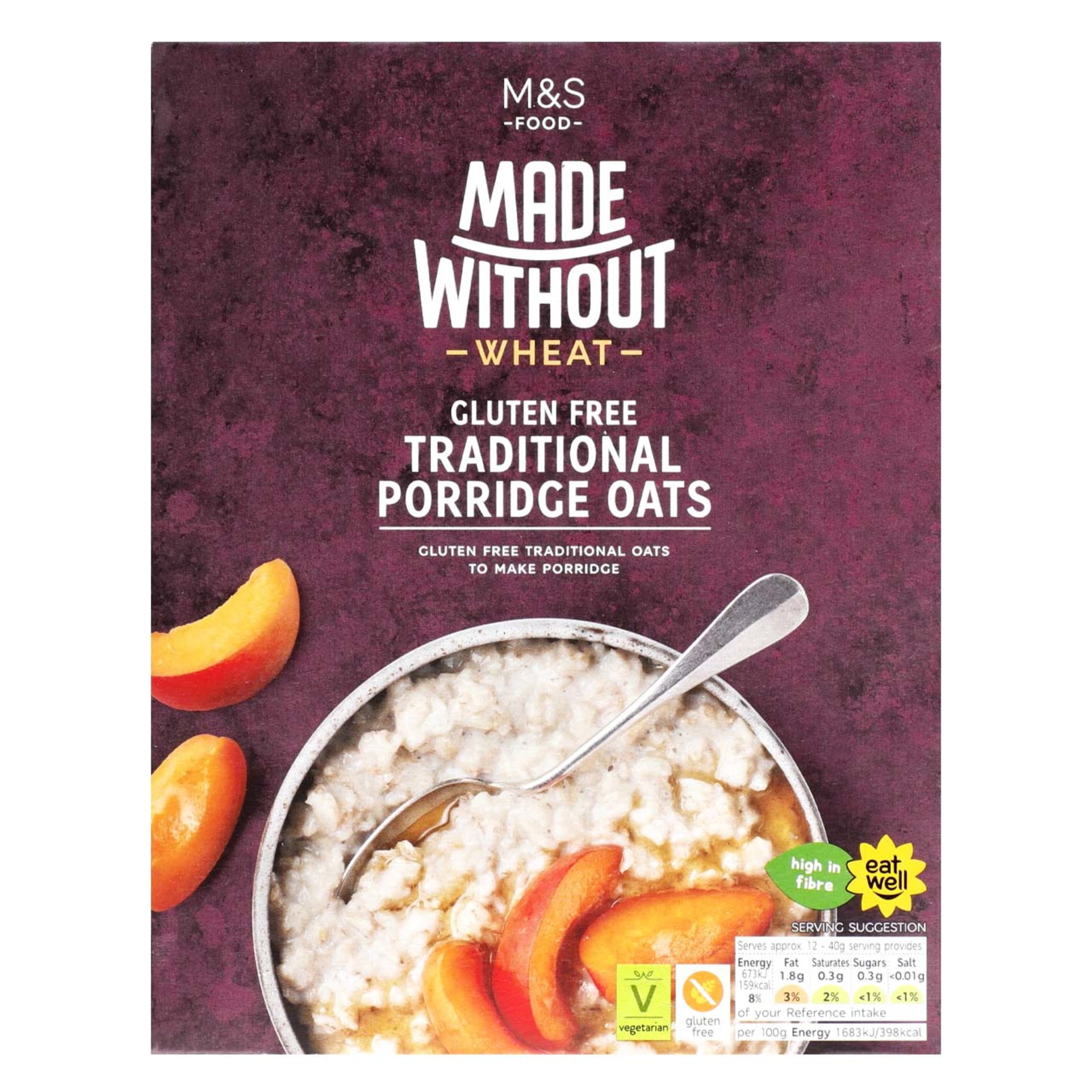 Made Without Wheat Gluten Free Traditional Porridge Oats 1 of 1