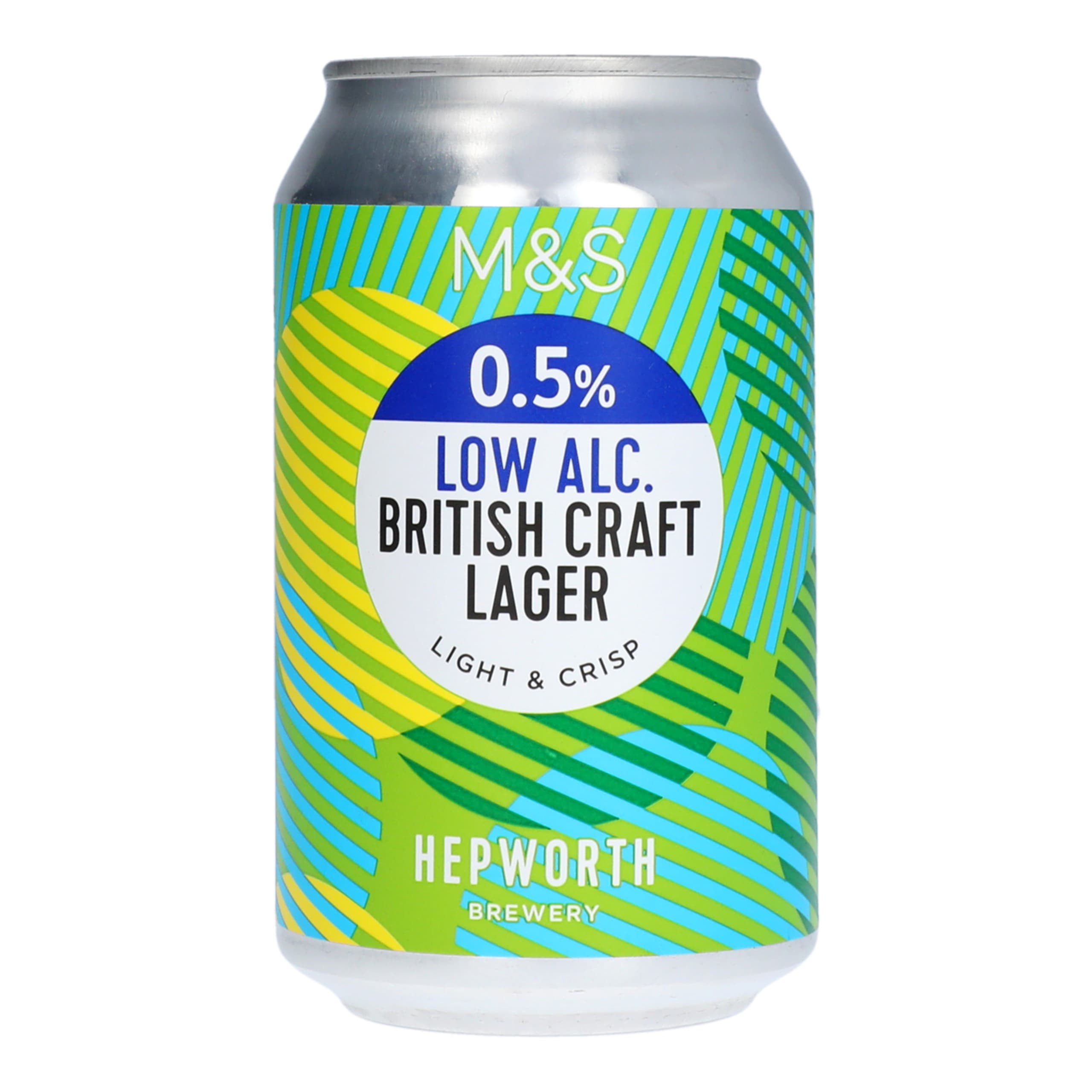 0.5% Low Alcohol British Craft Lager 1 of 1