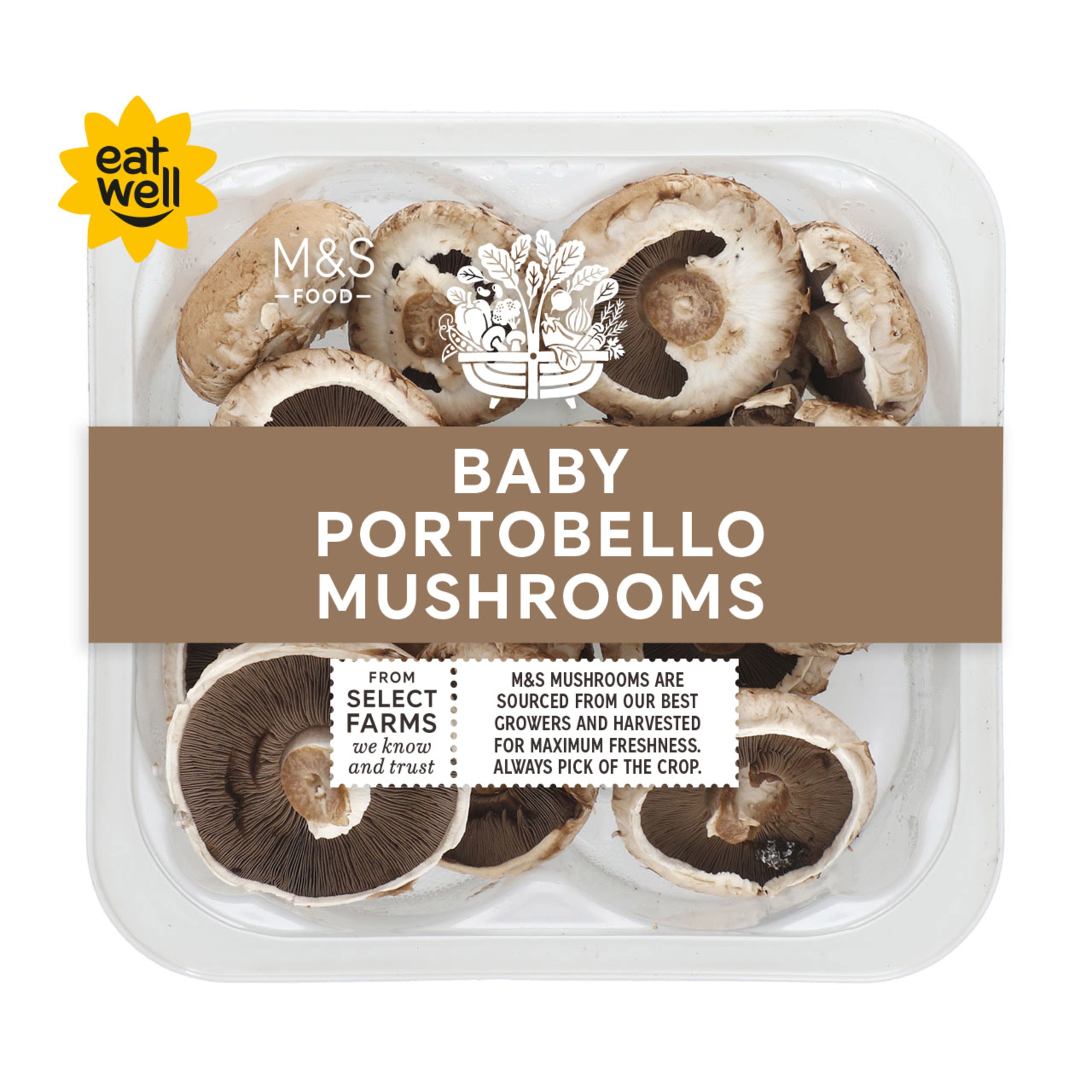 Baby Portobello Mushrooms 1 of 1