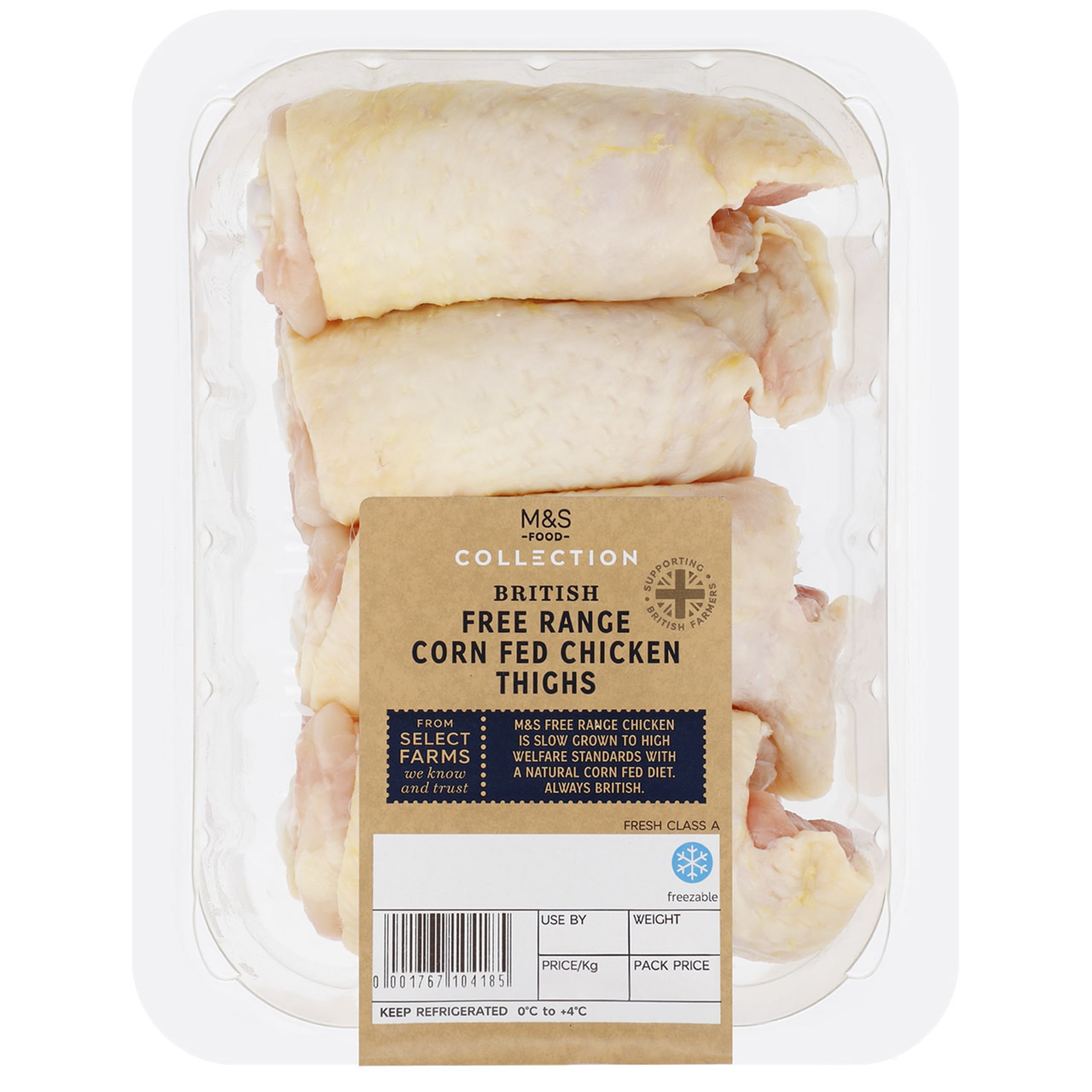 British Pembrokeshire Corn-Fed Chicken Thighs 1 of 1