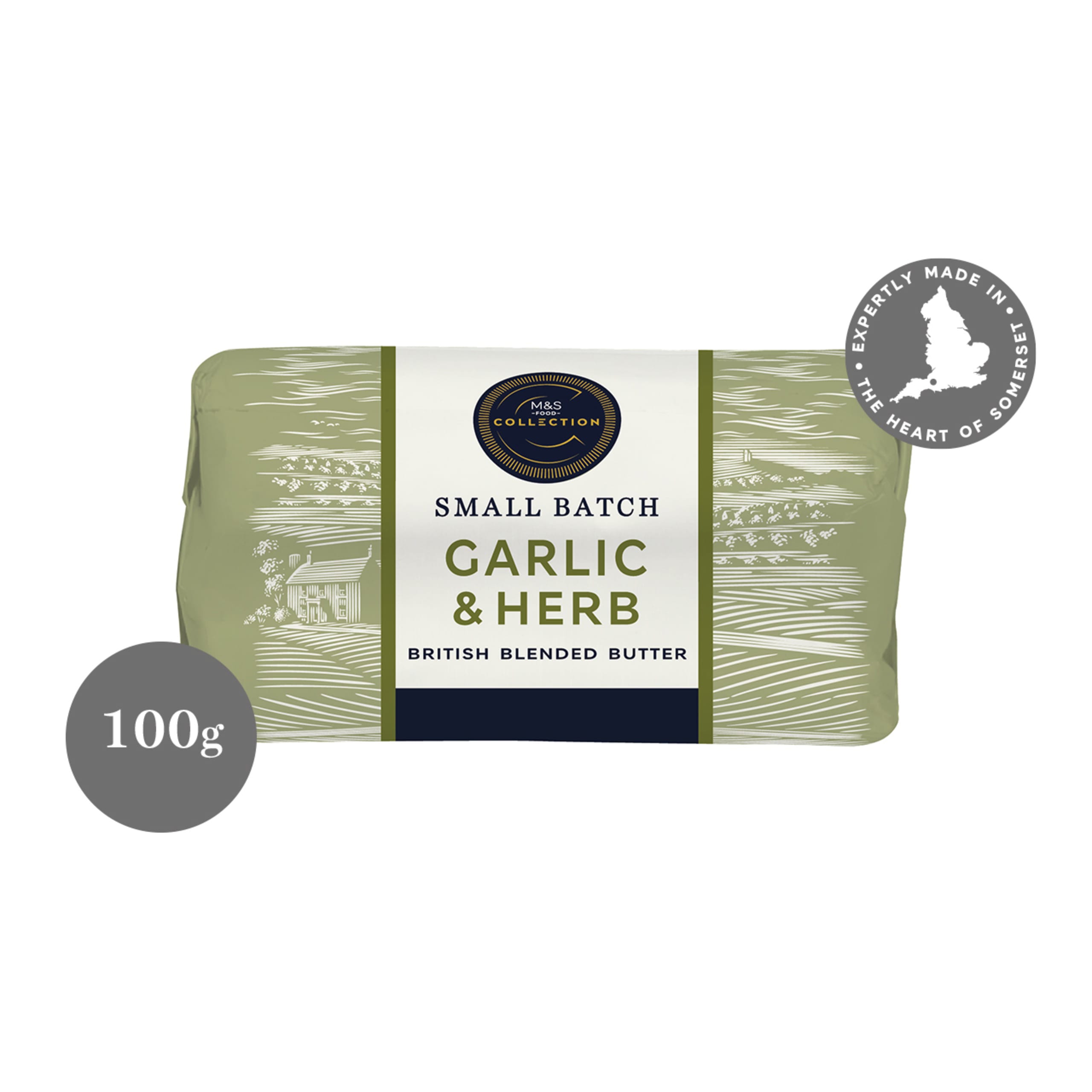 Collection Farmhouse Butter with Garlic and Herb 1 of 3
