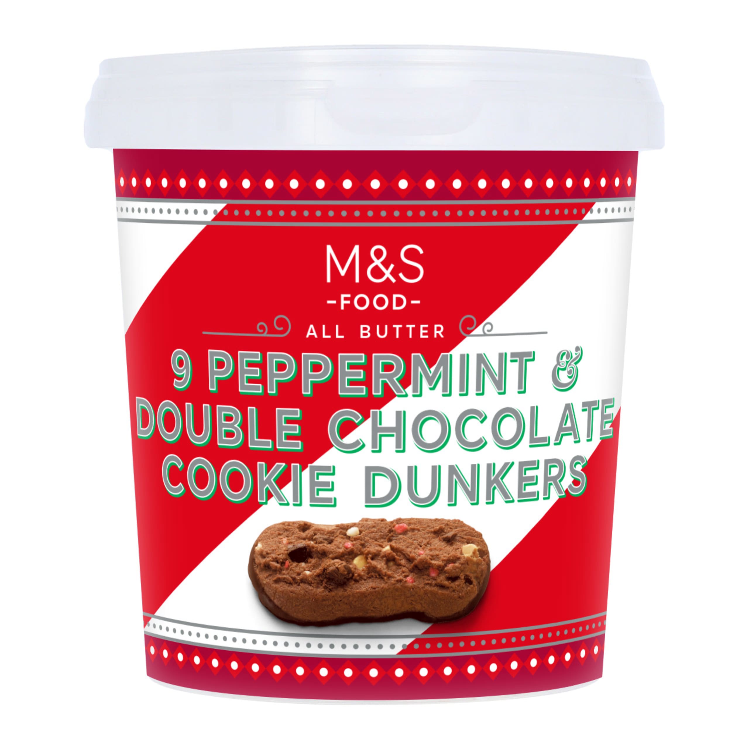 All Butter Peppermint and Double Chocolate Cookie Dunkers 1 of 1