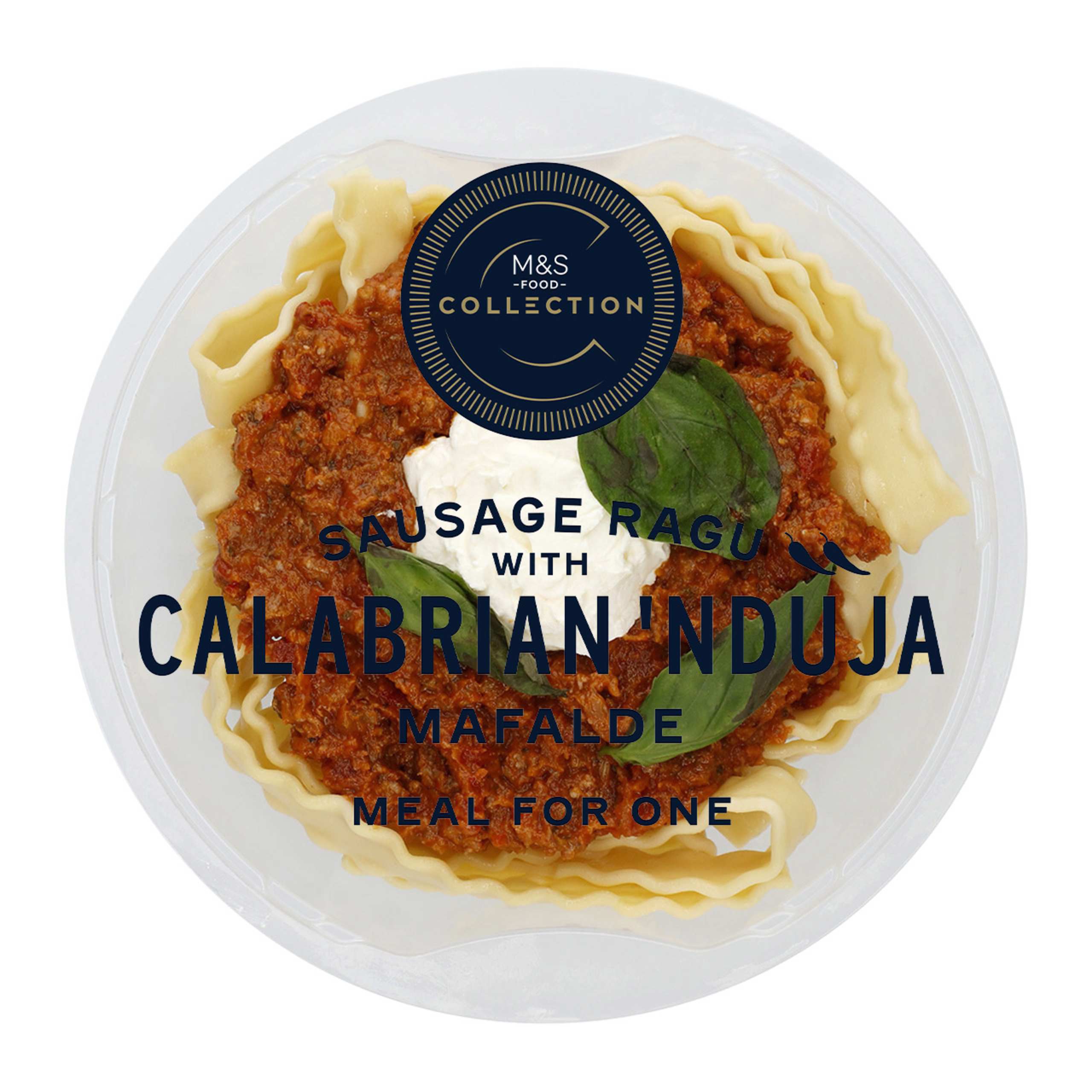 Collection Sausage Ragu with Calabrian Nduja Mafalde 1 of 2