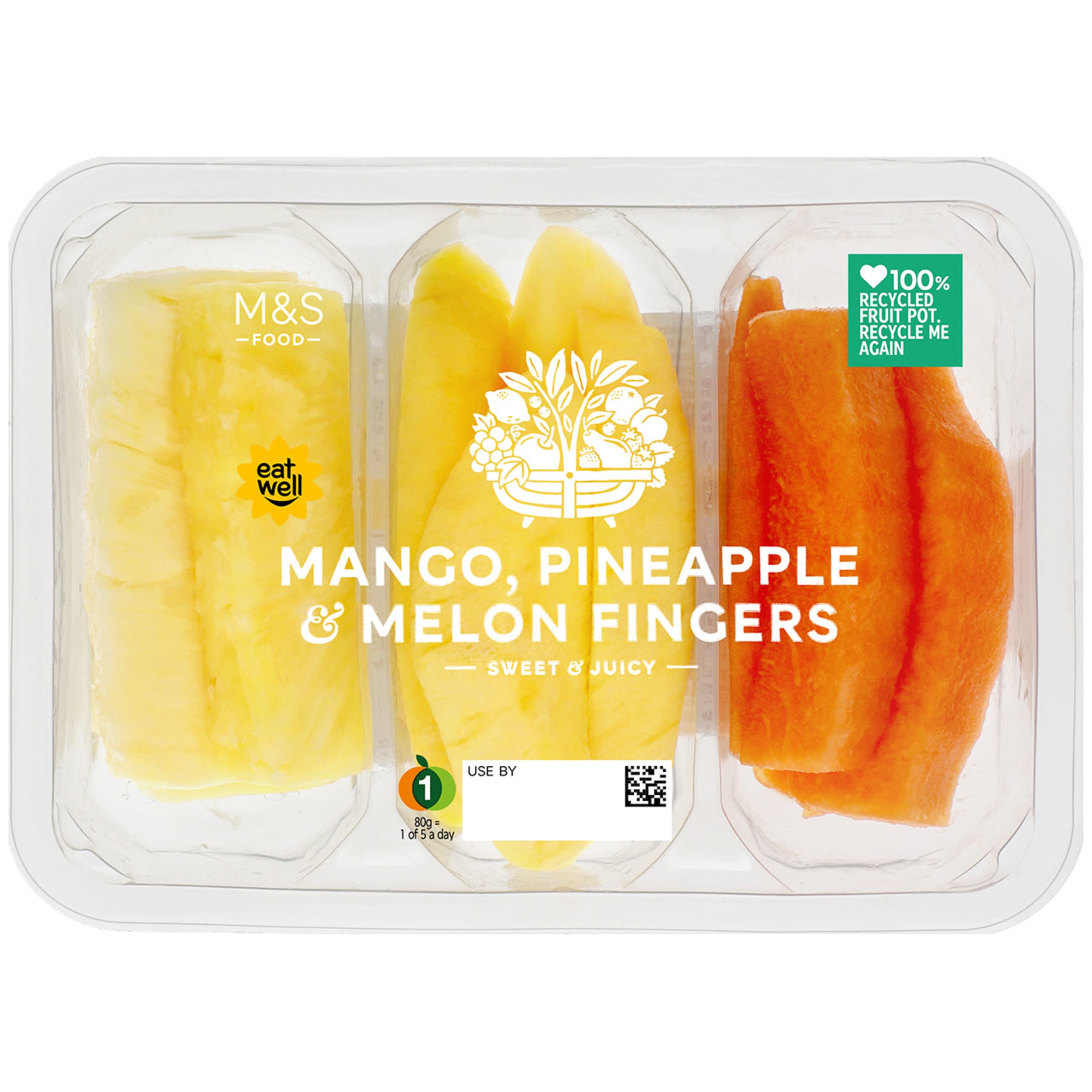 Mango, Pineapple & Melon Fingers 1 of 1