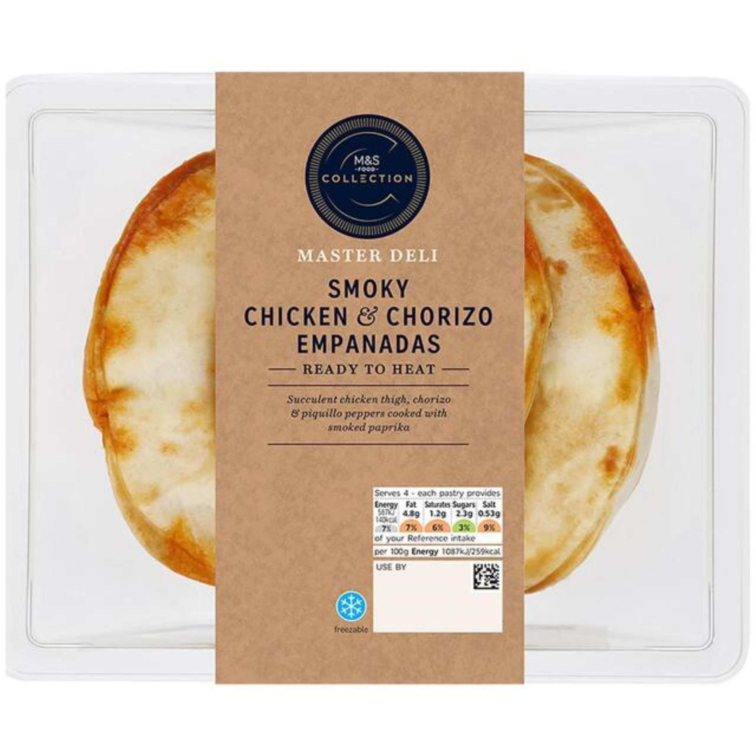 Master Deli Smoky Chicken and Chorizo Empanadas 1 of 1