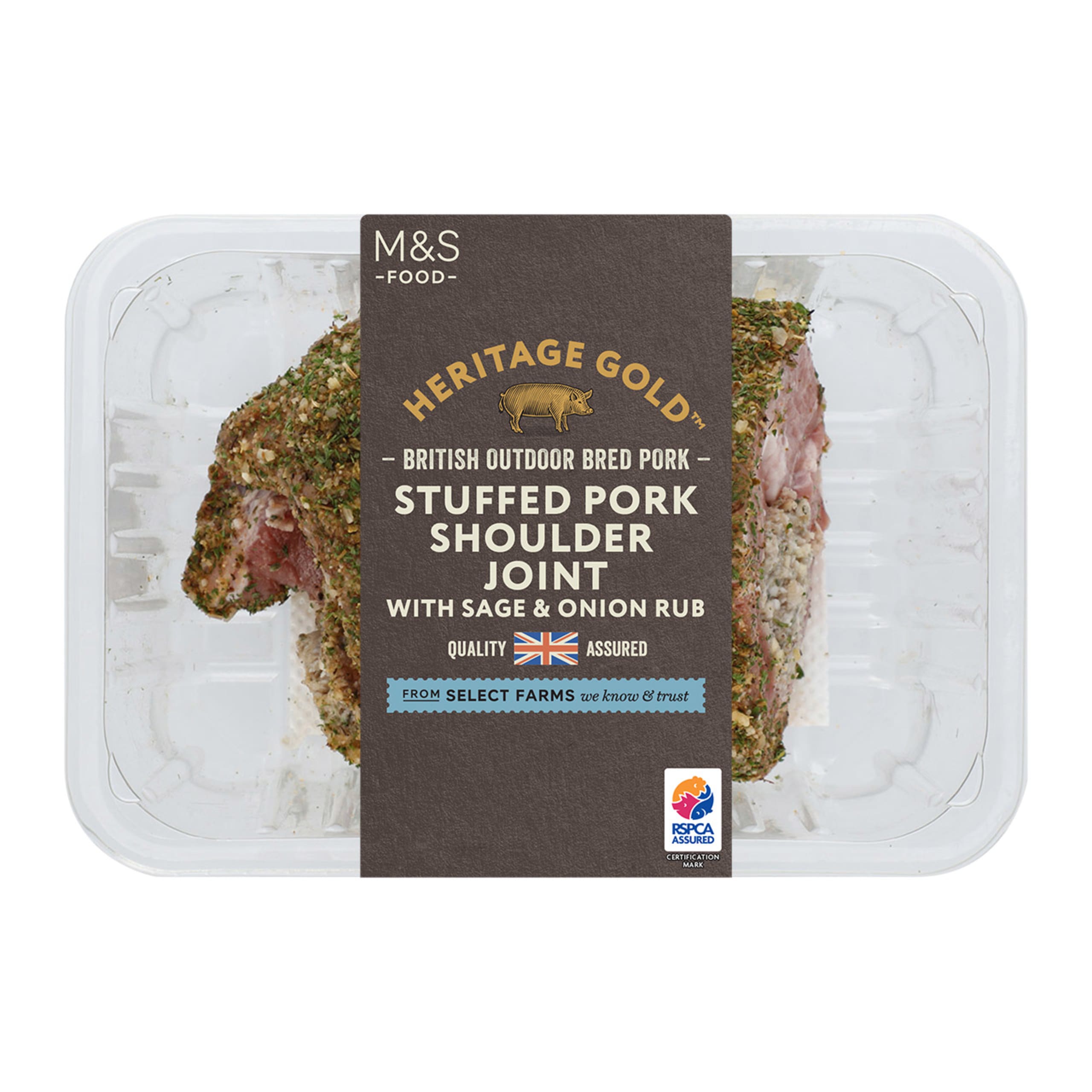 Outdoor Bred Stuffed Pork Shoulder Joint 1 of 1