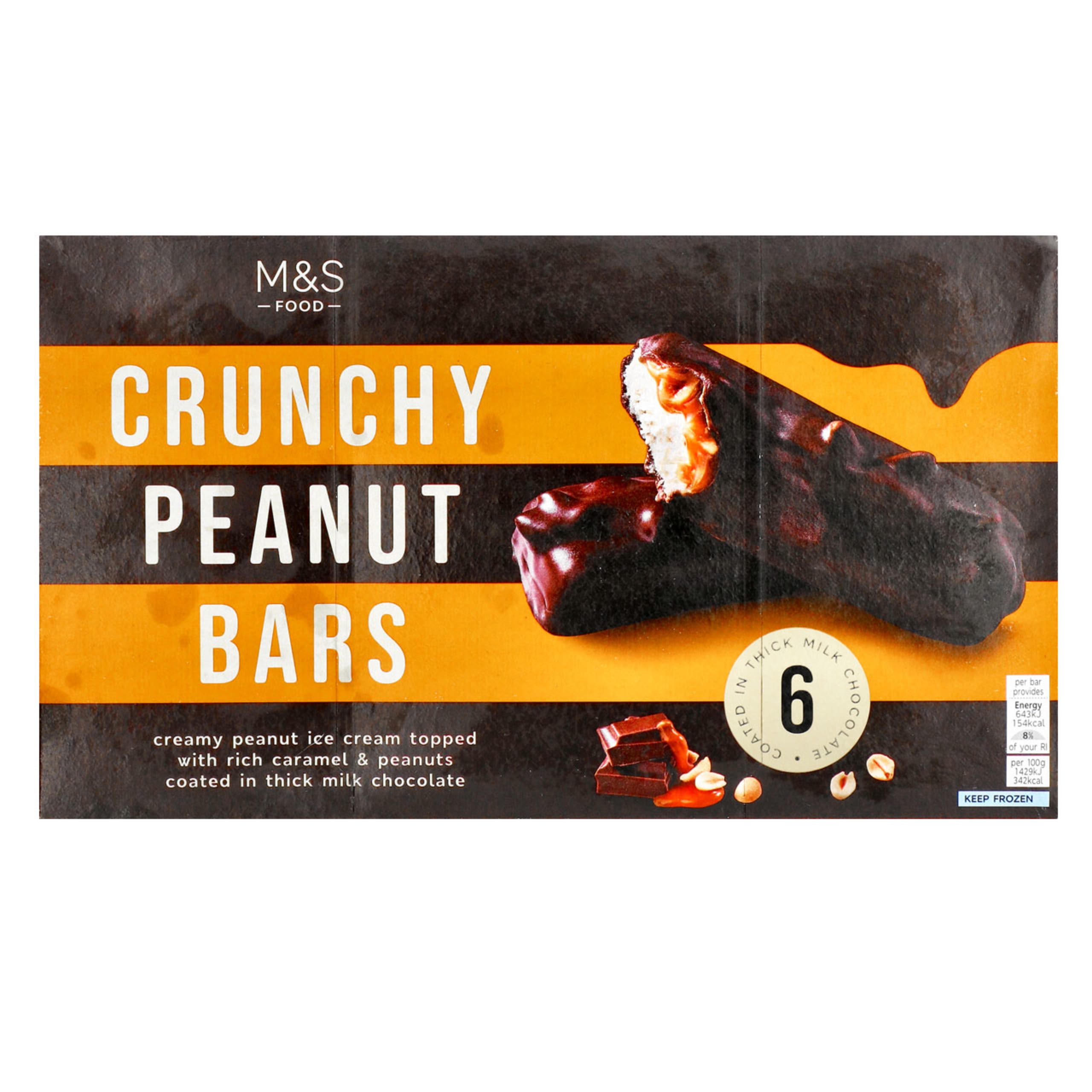 Crunchy Peanut Ice Cream Bars 1 of 1