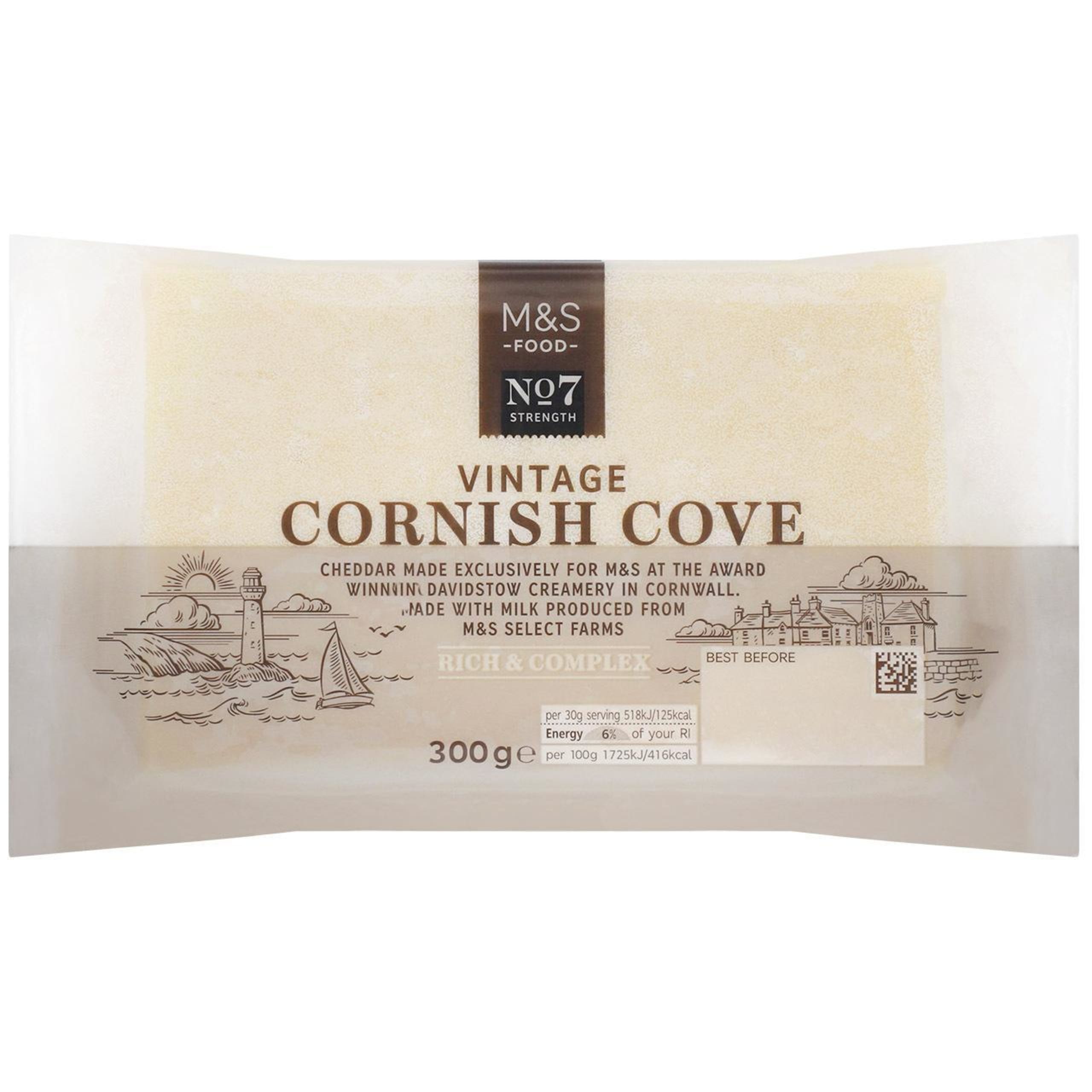 Cornish Cove Vintage Cheddar Cheese 1 of 1