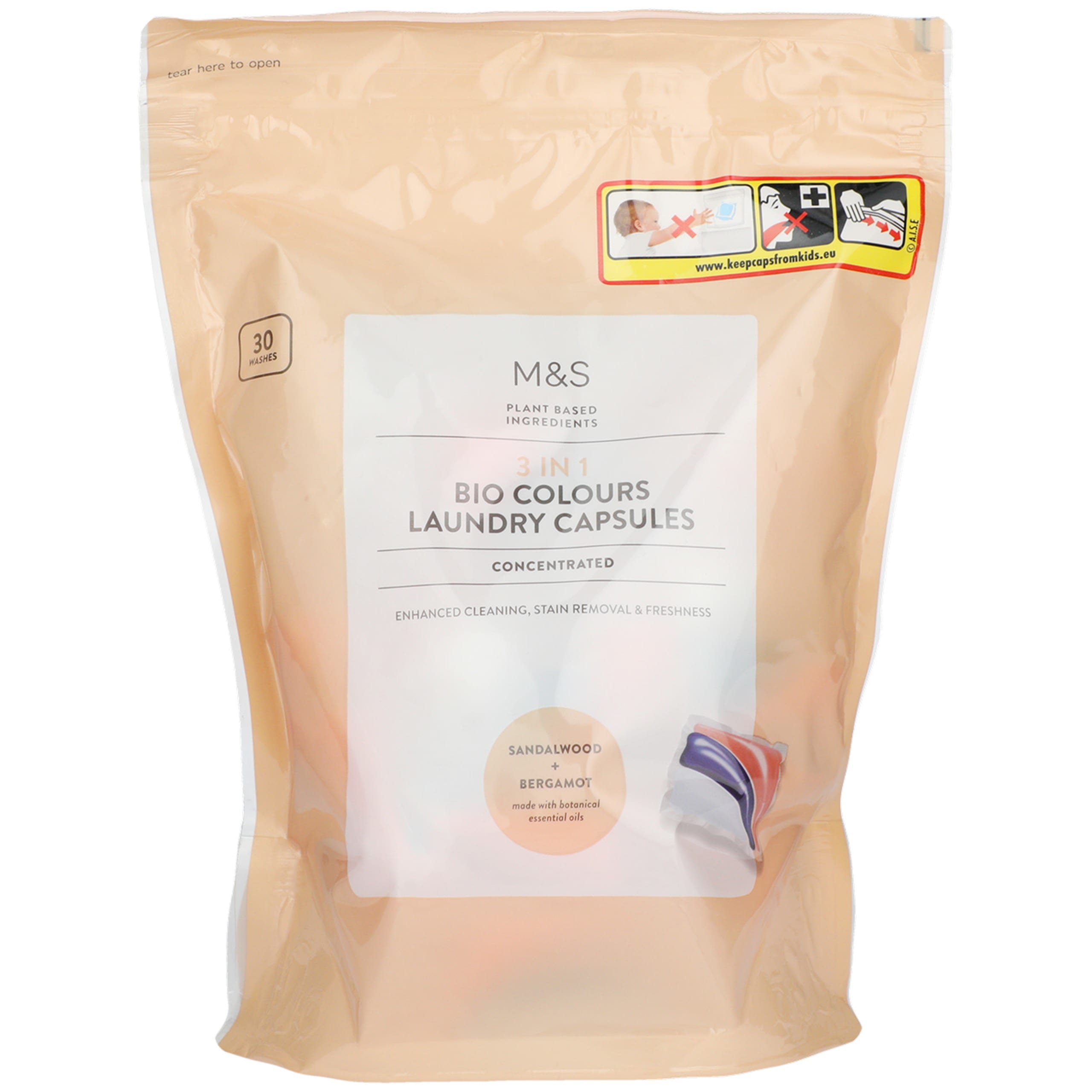 3 in 1 Bio Colours Laundry Capsules 1 of 1