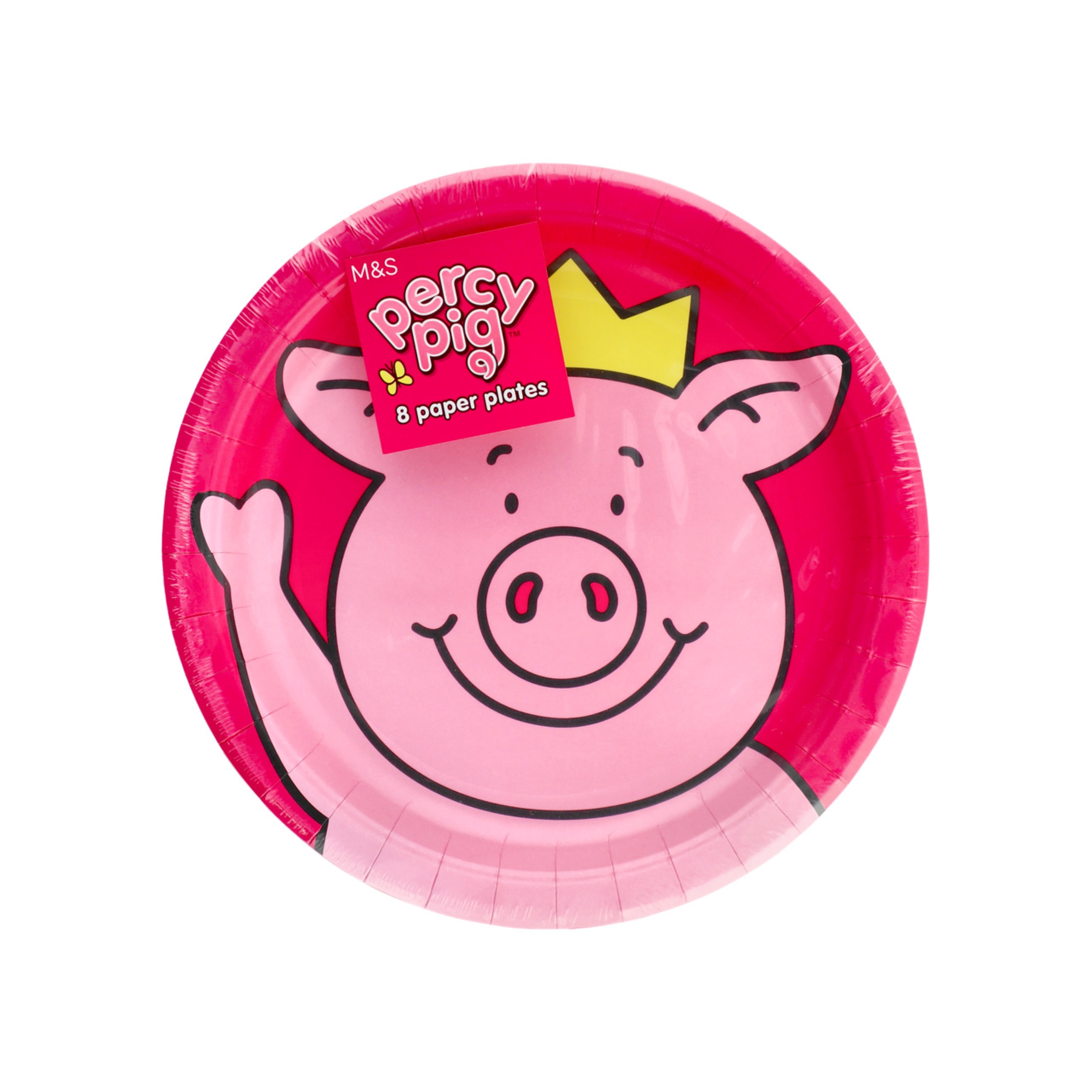 Percy Pig Paper Plates 1 of 1