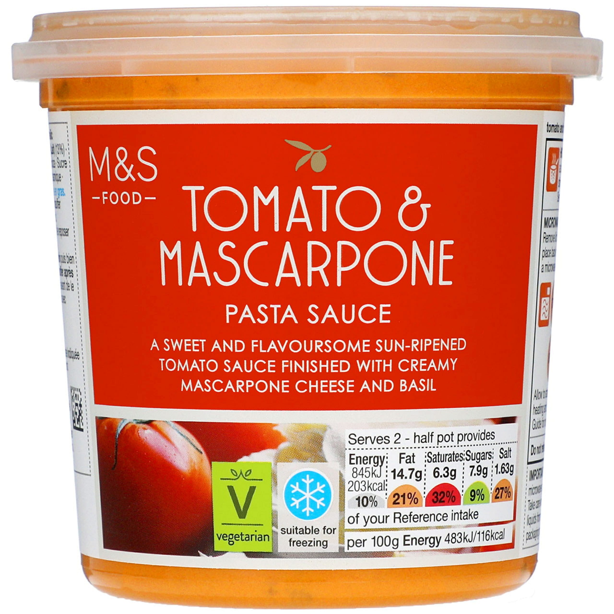 Tomato and Mascarpone Pasta Sauce 1 of 1