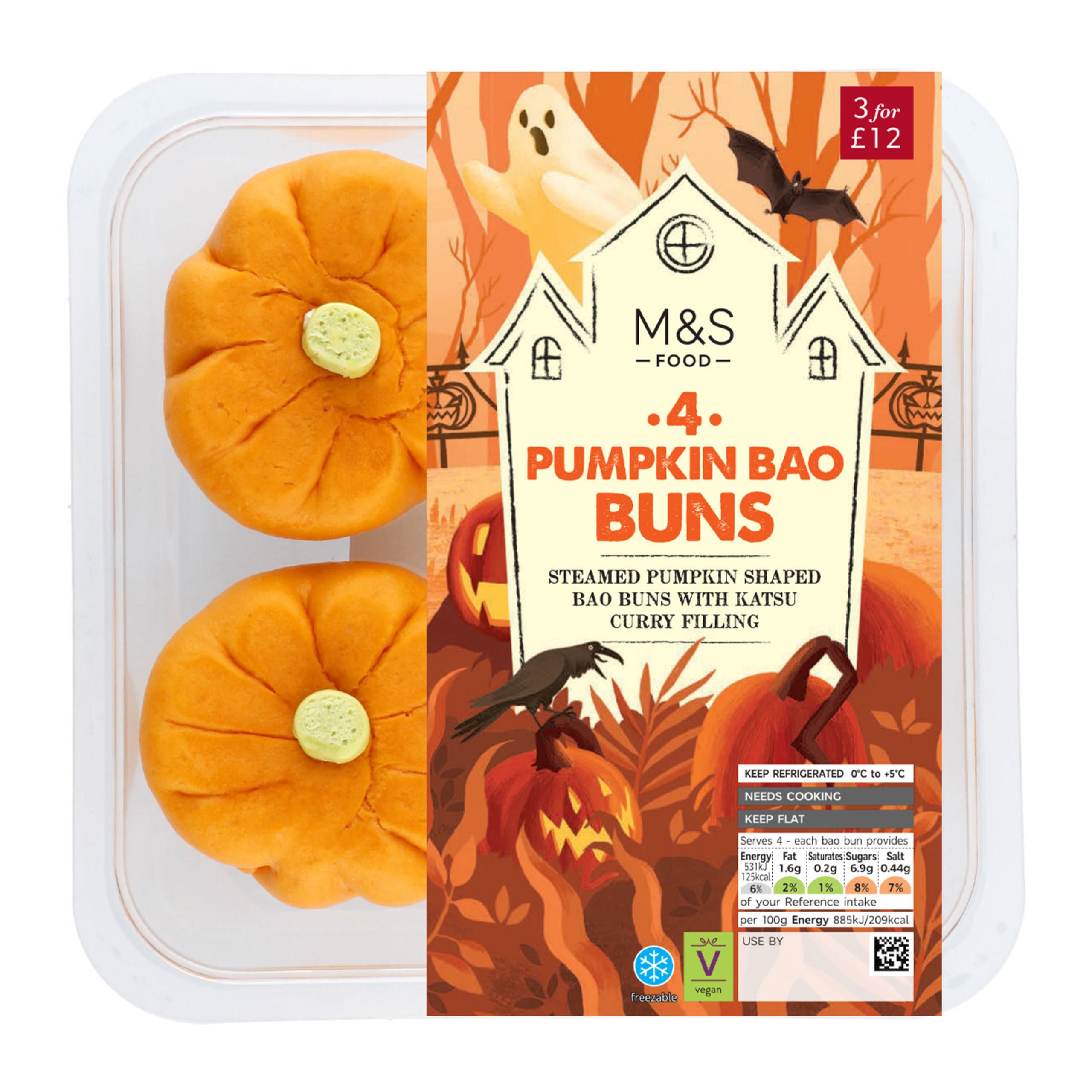 Pumpkin Bao Buns 1 of 1