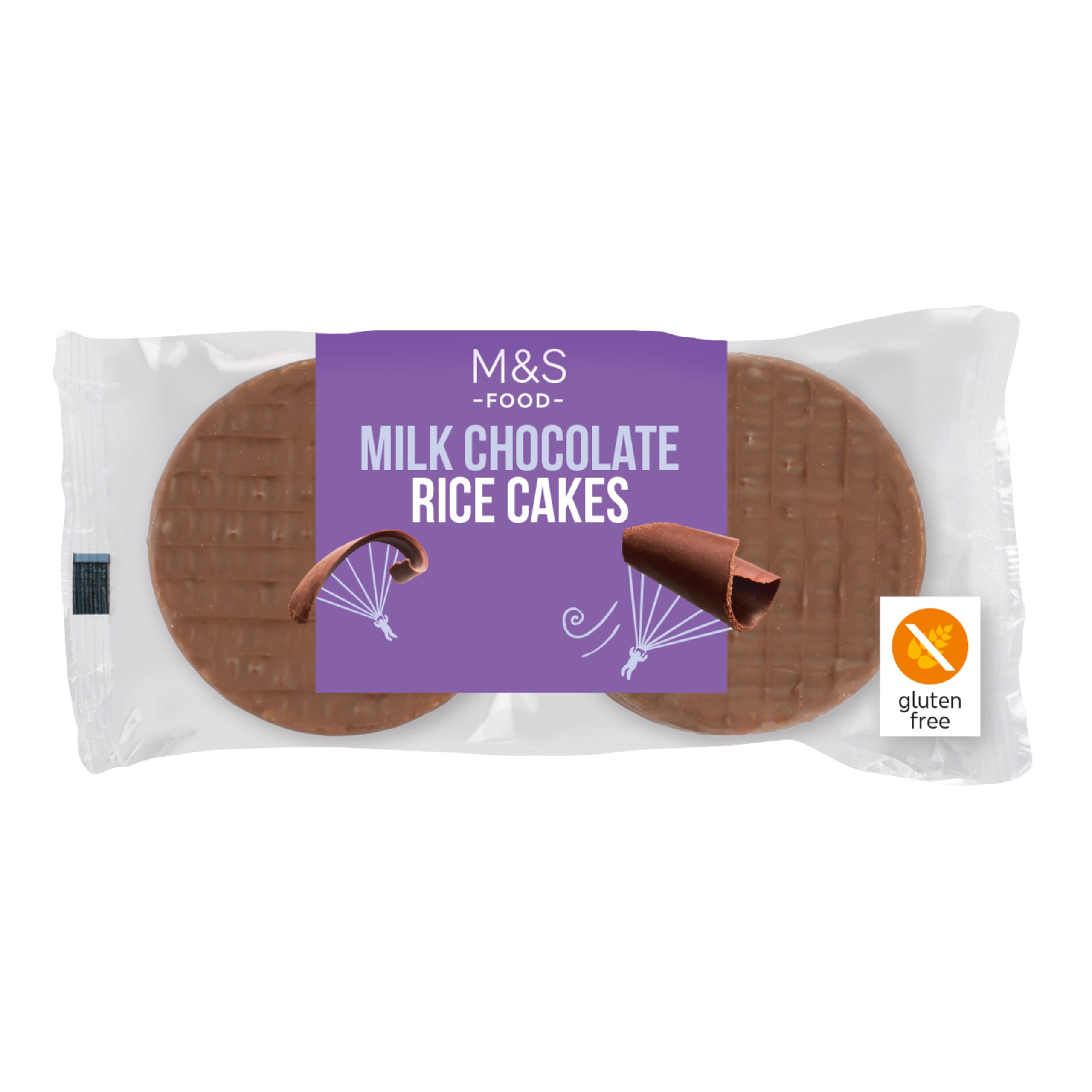 6 Milk Chocolate Rice Cakes 1 of 1