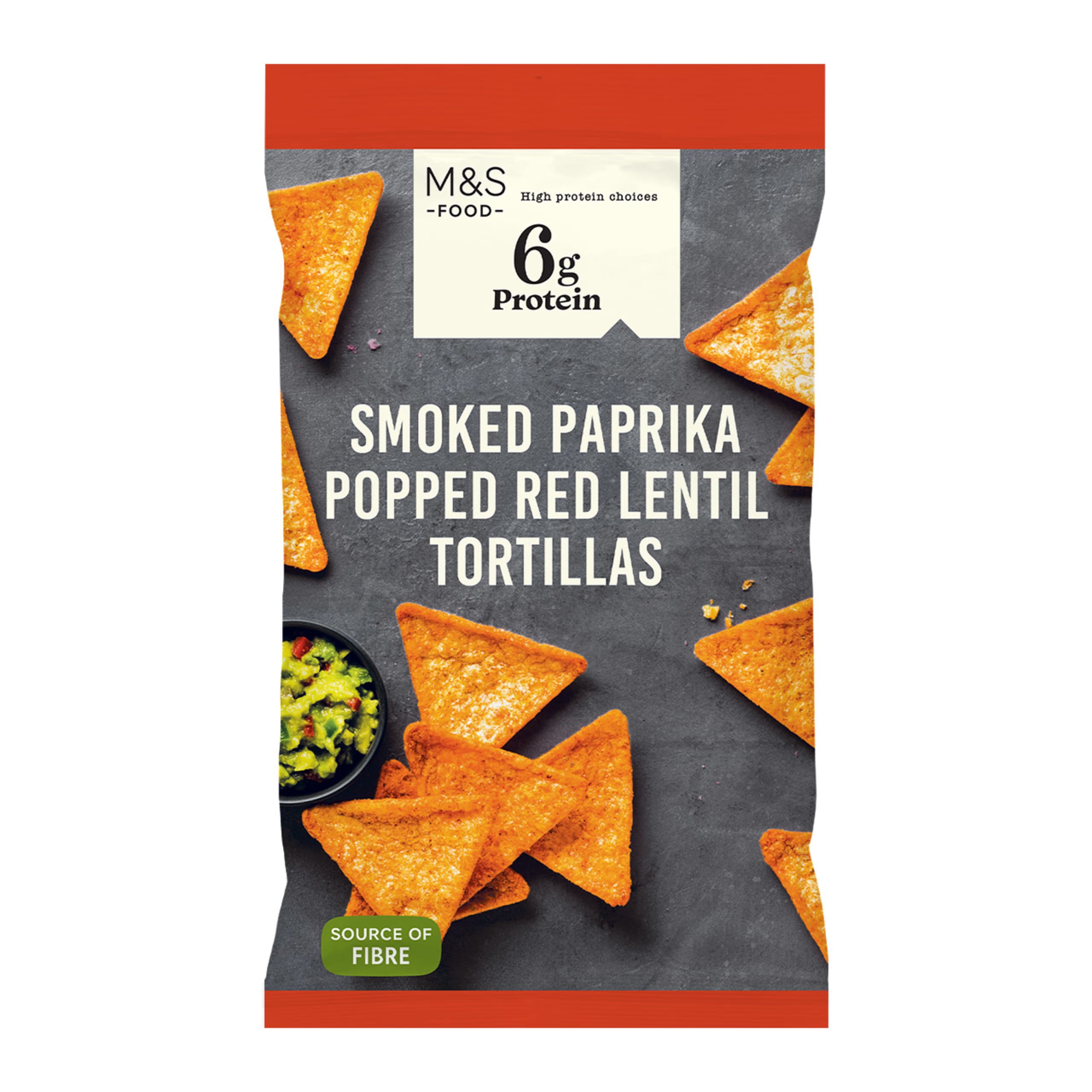 6g Protein Smoked Paprika Popped Red Lentil Tortillas 1 of 2