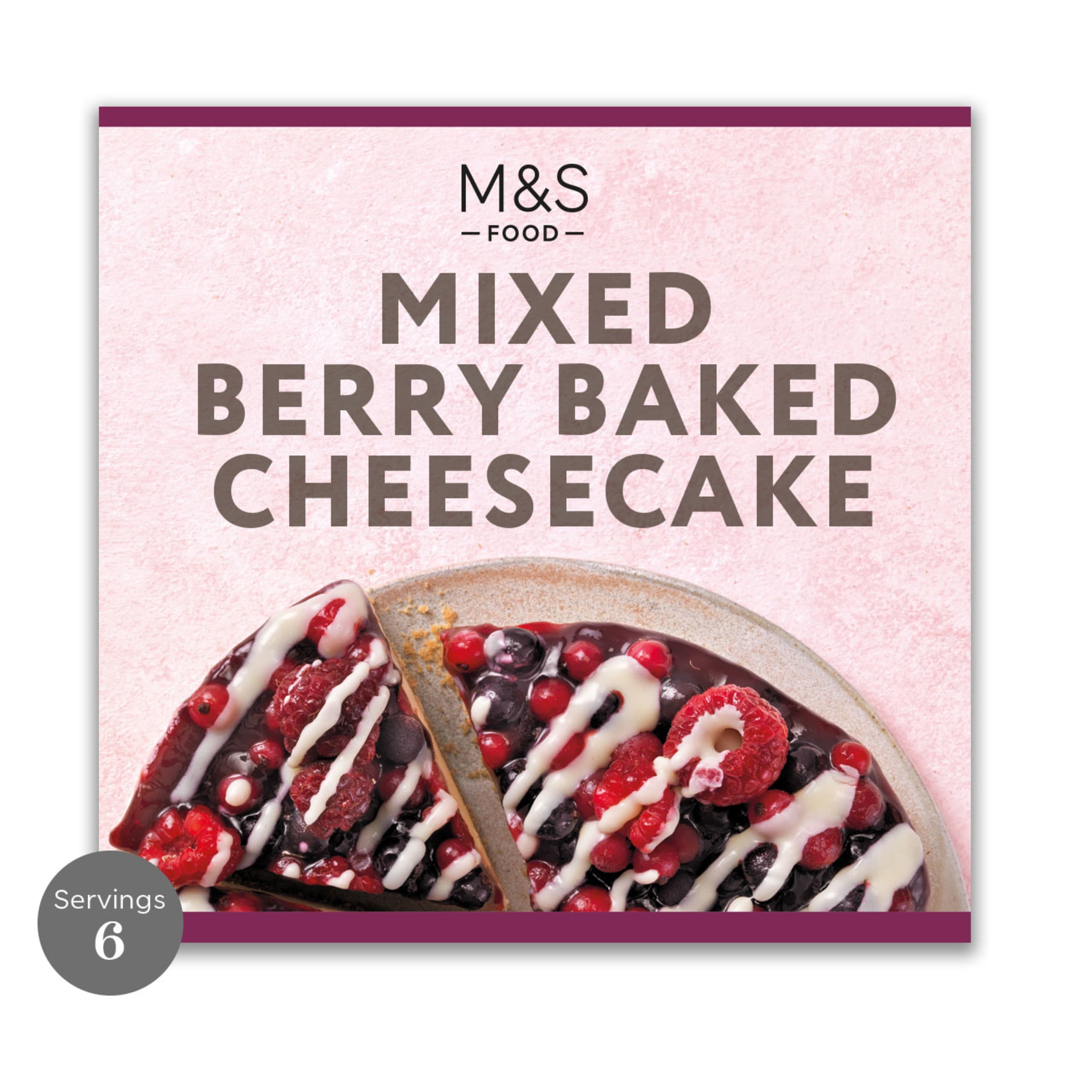 Mixed Berry Baked Cheesecake 1 of 1