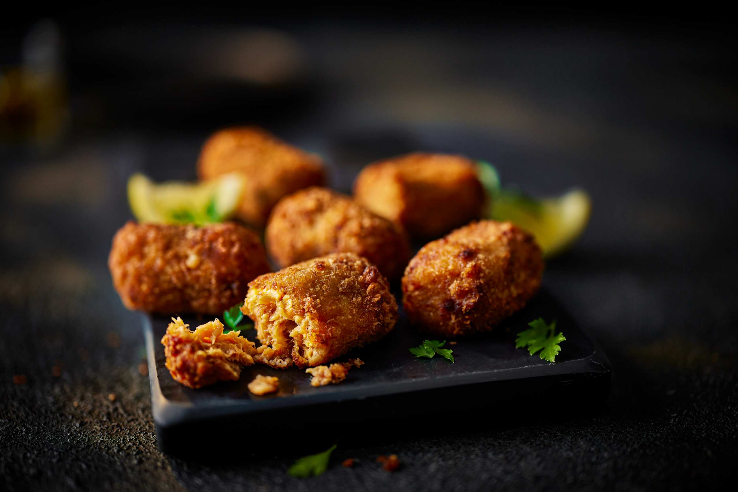 Spanish Style Chicken and Chorizo Croquetas 2 of 2