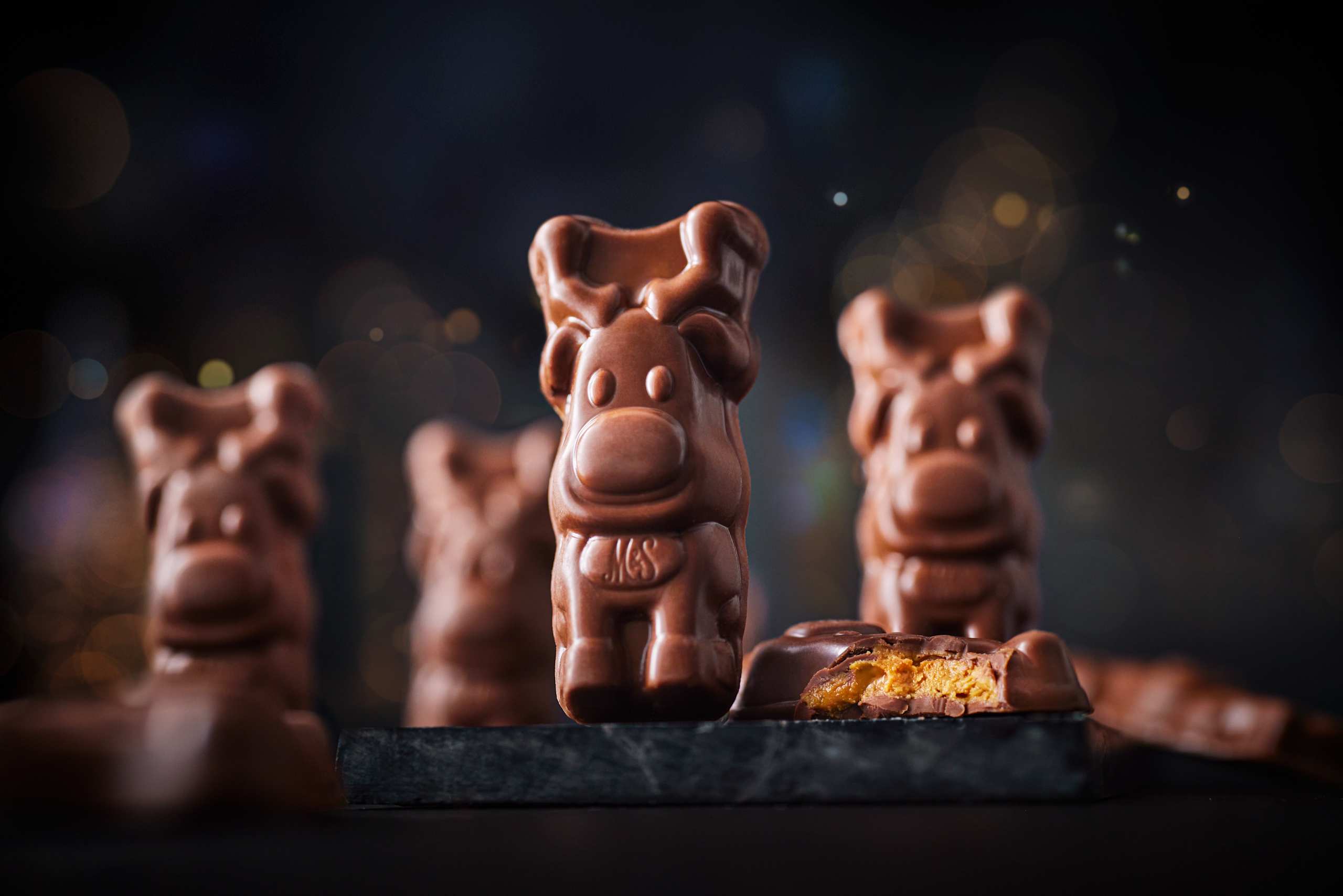 Milk Chocolate Peanut Butter Reindeer 2 of 3
