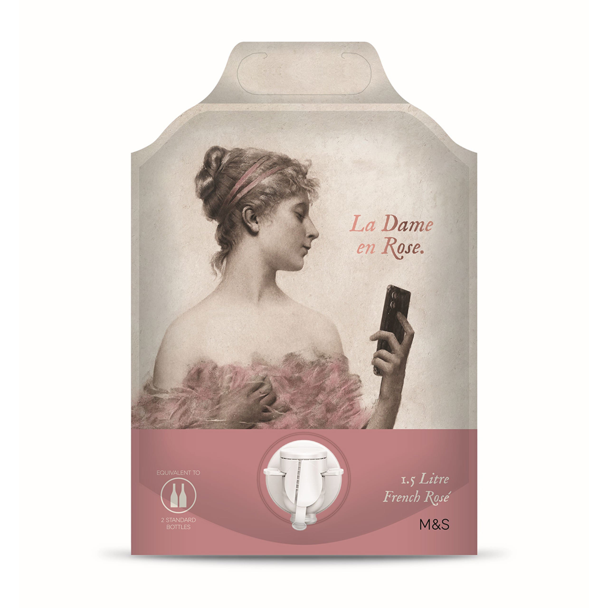 La Dame en Rosé Wine Pouch 1 of 1