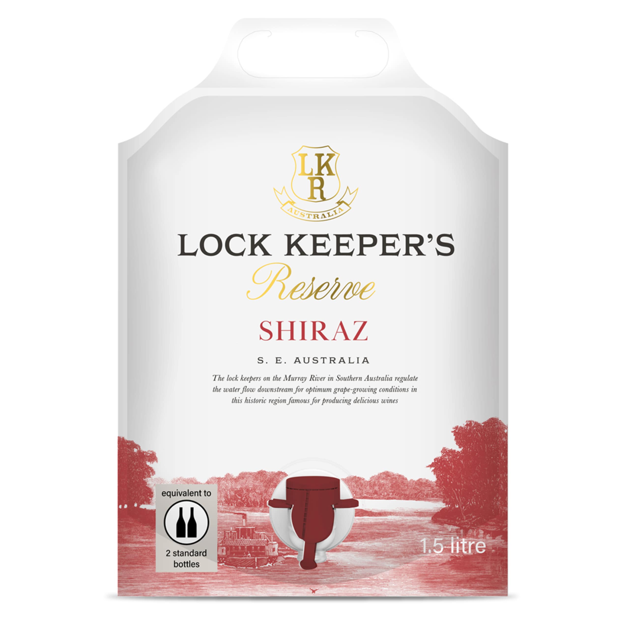 Lock Keeper's Reserve Shiraz Pouch 1 of 1