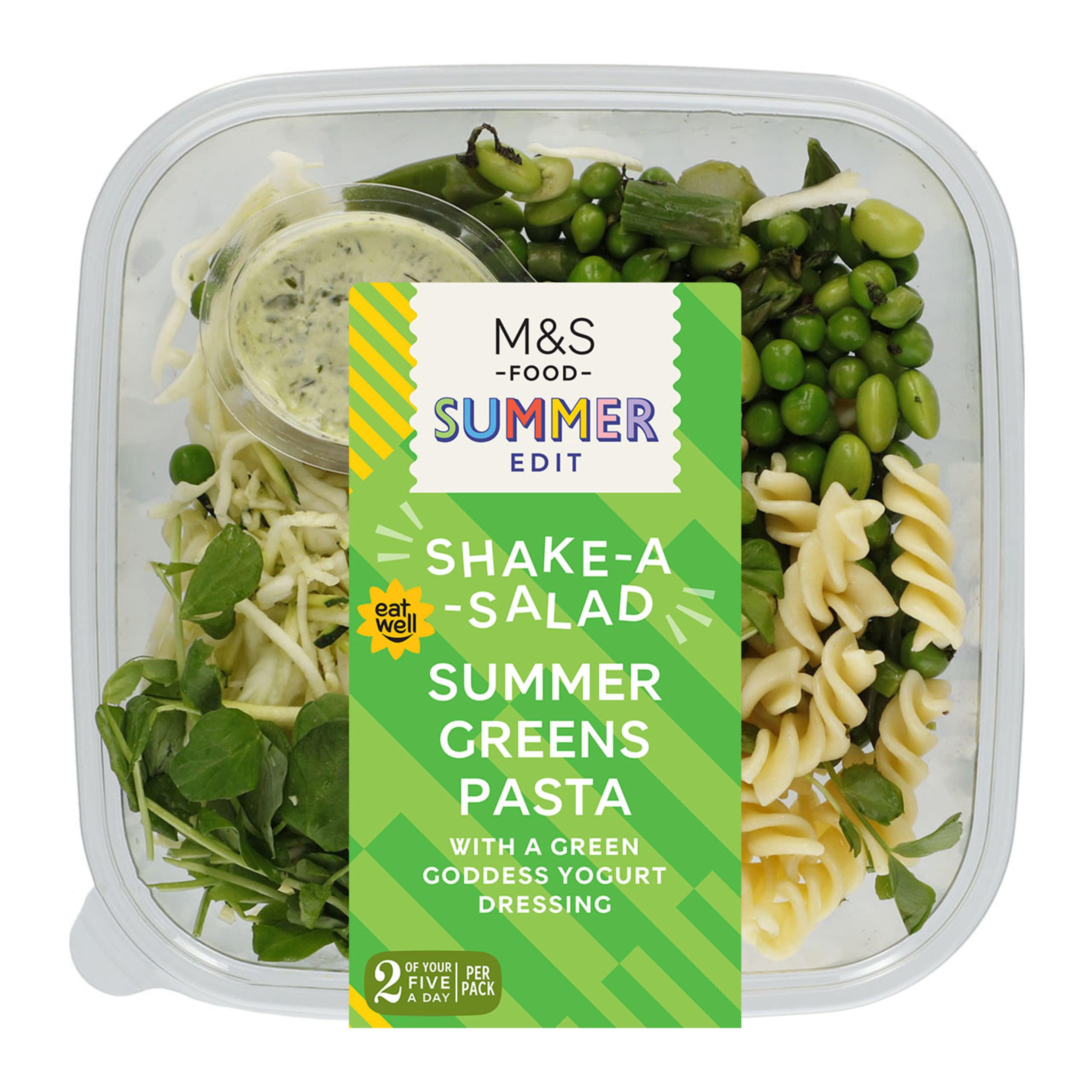 Shake-a-Salad Summer Greens Pasta 1 of 3