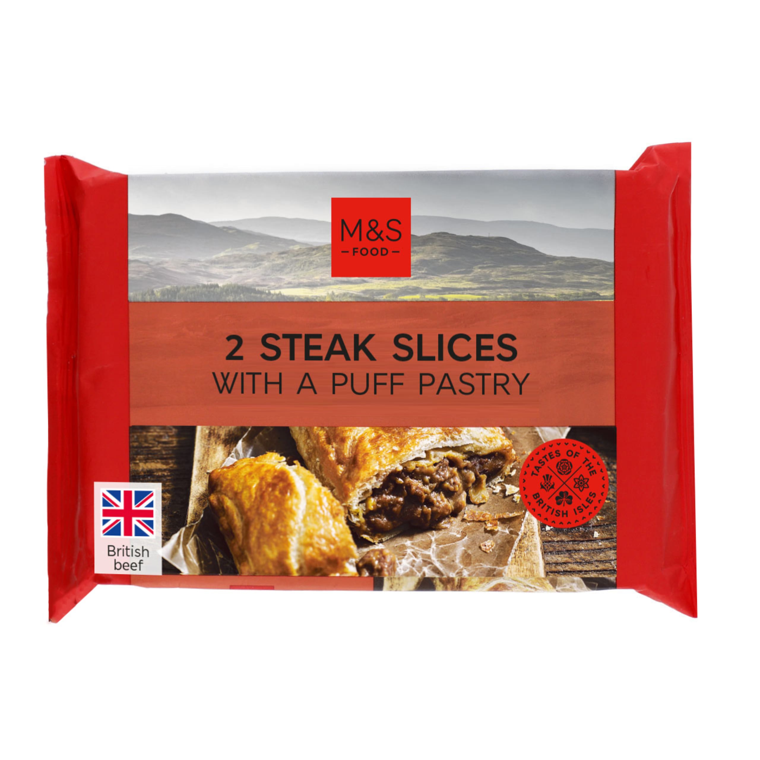 2 Steak Puff Pastry Slices 1 of 1