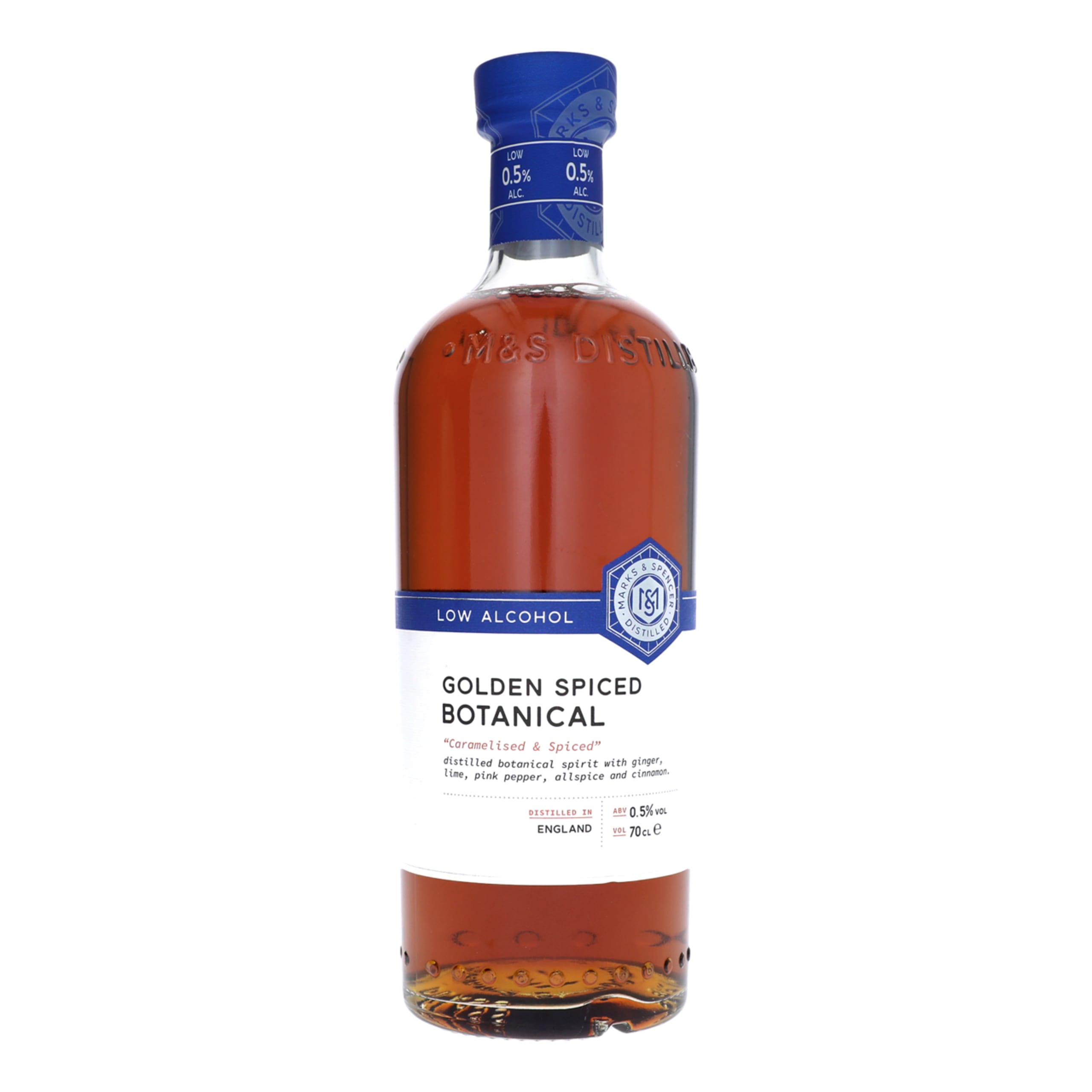 Low Alcohol Golden Spiced Botanical Drink 1 of 3